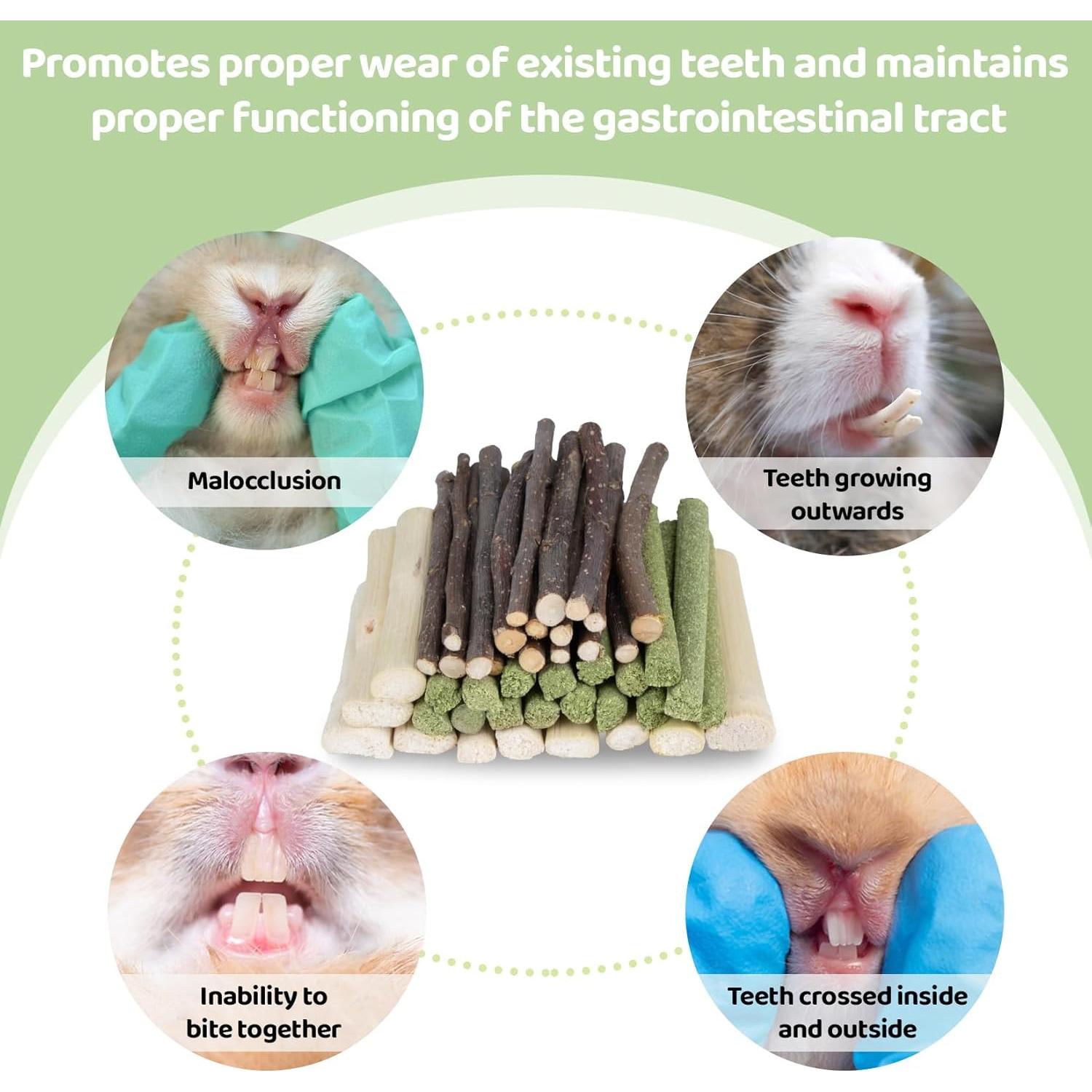 Juguetes para Conejos Sukh 300g - Heno Timothy, Manzana y Bambú