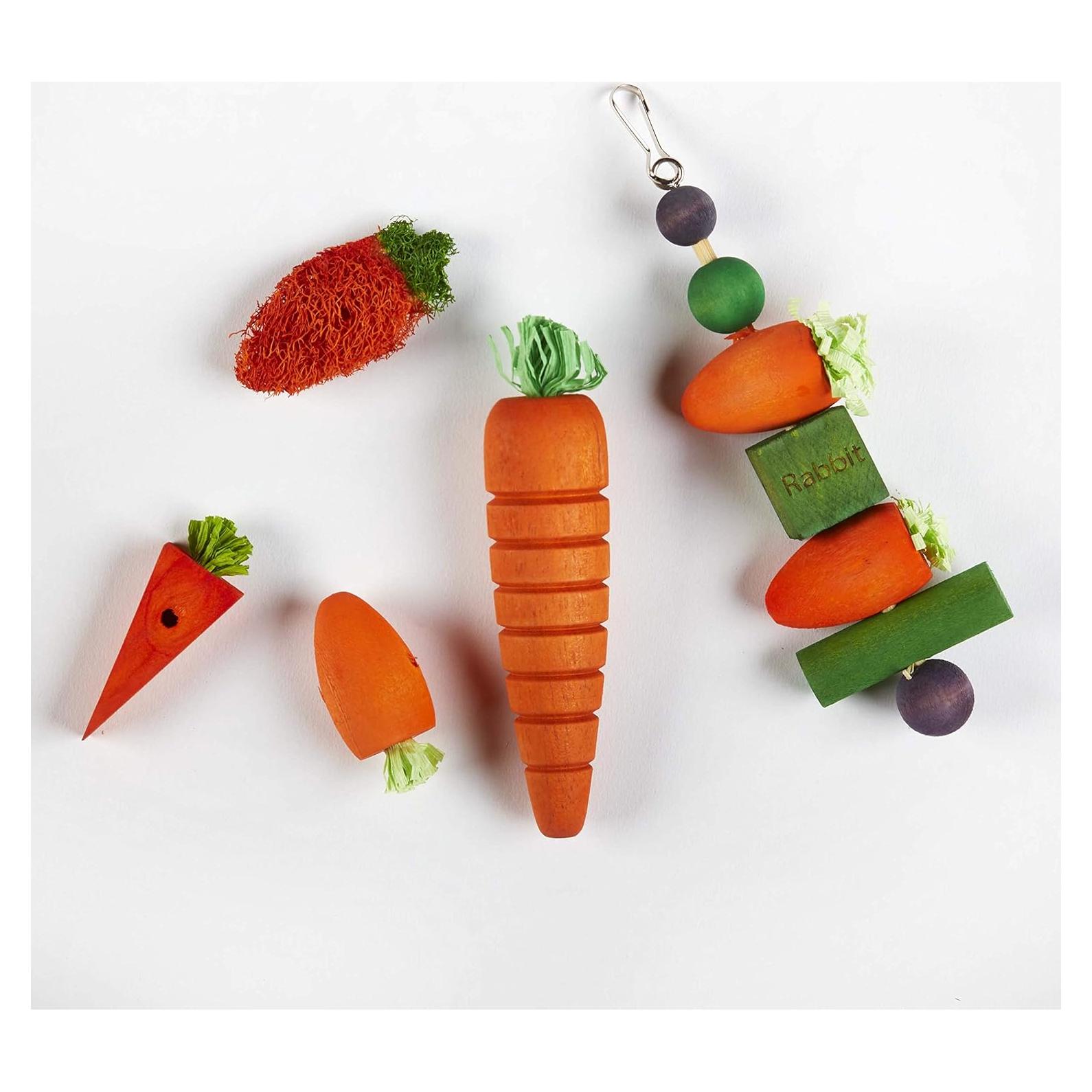 Caja de Juguetes Masticables Kaytee para Conejos 5 Piezas