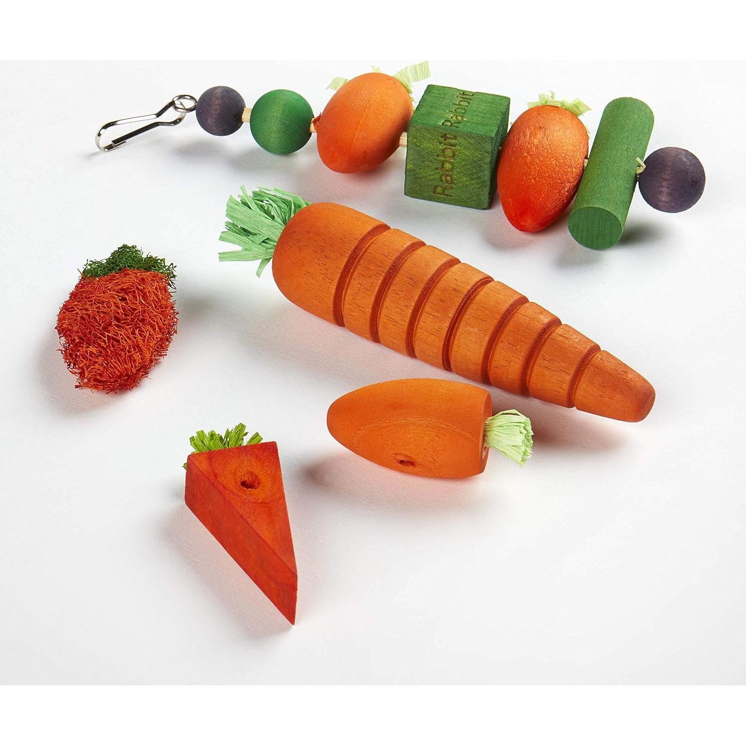 Caja de Juguetes Masticables Kaytee para Conejos 5 Piezas