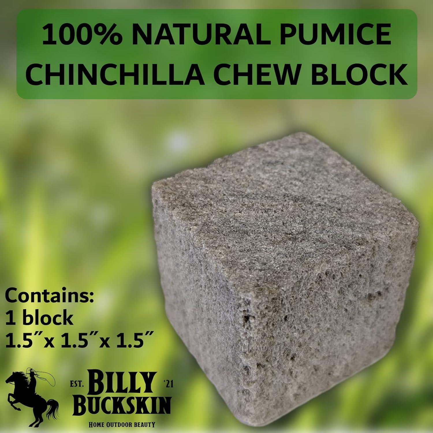 Bloques de Molienda de Pumice Billy Buckskin para Mascotas