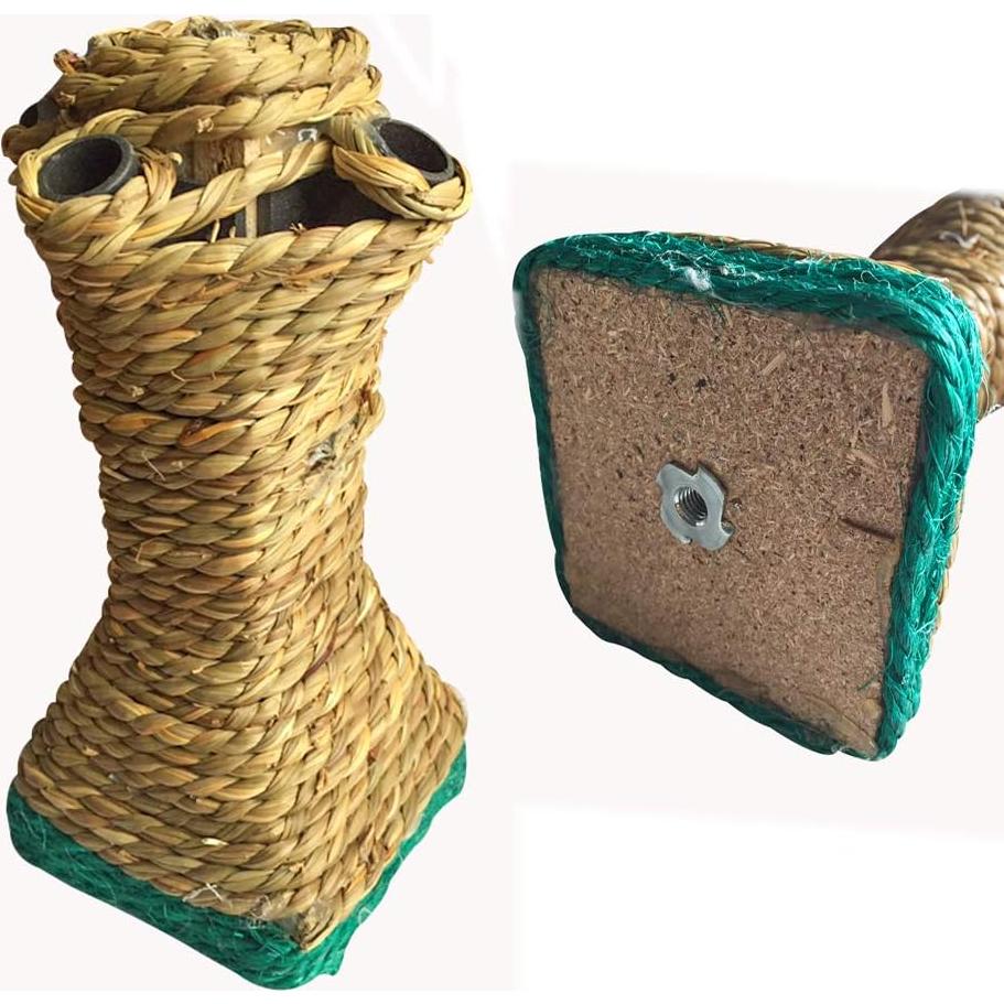 Juguete para Conejos Hamiledyi con Árbol de Masticar y Zanahorias