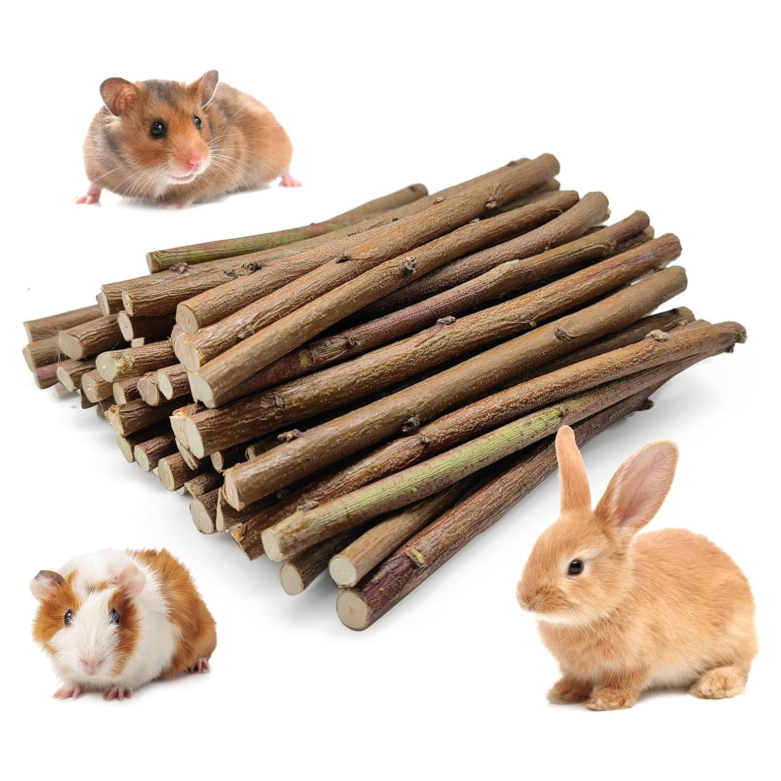 Palitos de Madera de Durazno Jorewood 250g para Roedores