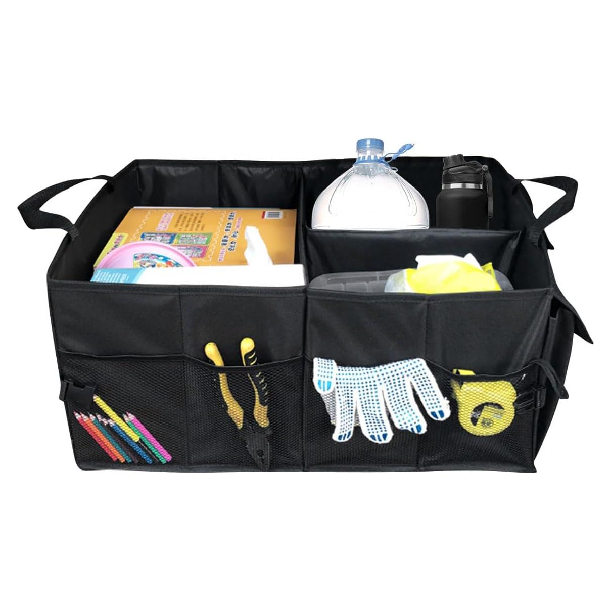 Organizador de Maletero Plegable GLSOWEE Negro 53.5x38x26 cm