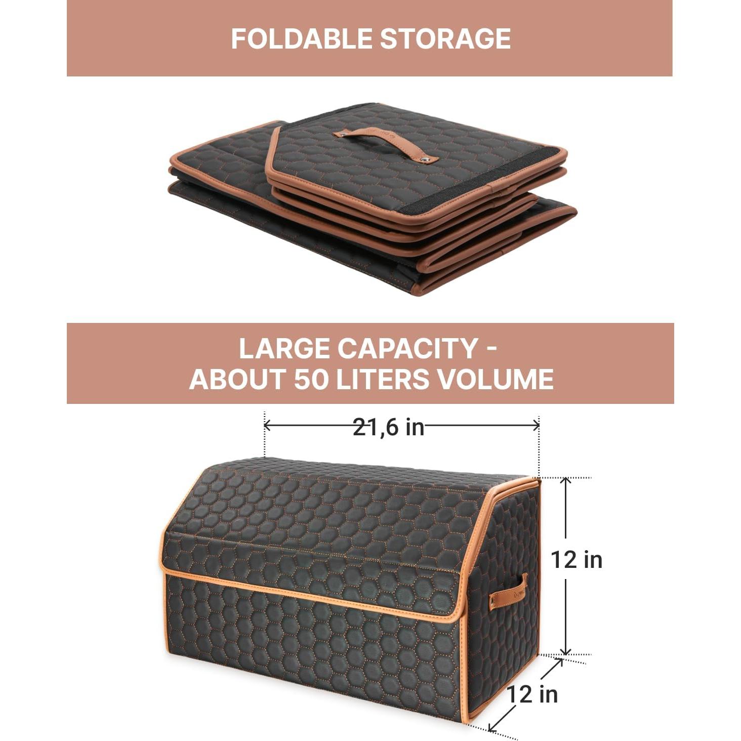 Organizador Plegable de Maletero Owleys 50L Hexy 21