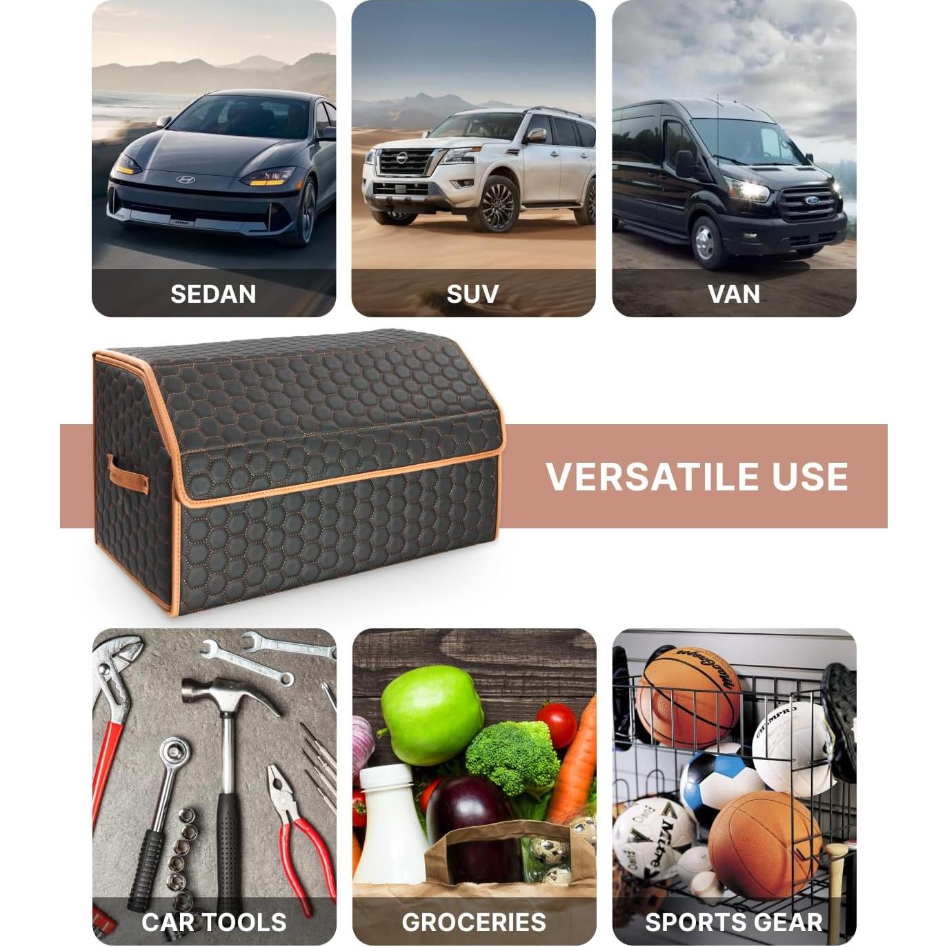 Organizador Plegable de Maletero Owleys 50L Hexy 21