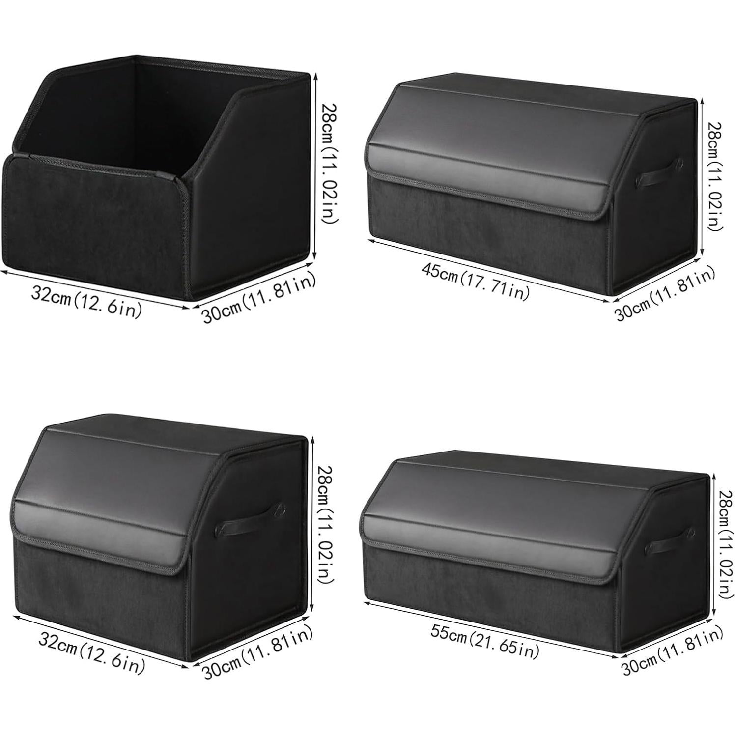 Organizador de Maletero Plegable Sunshine Sky 56 cm Negro