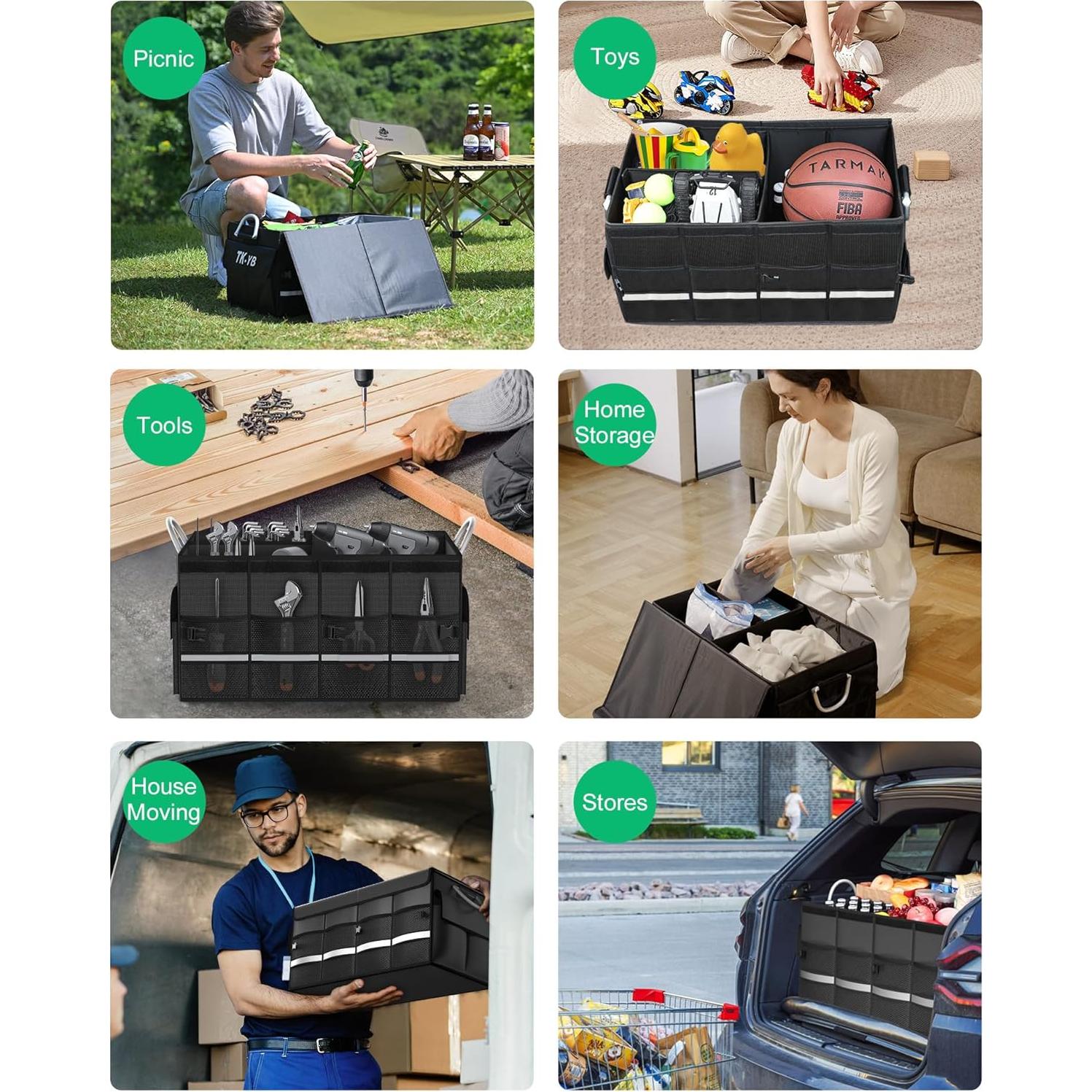 Organizador de Maletero Extra Grande TK-YB - A Prueba de Agua