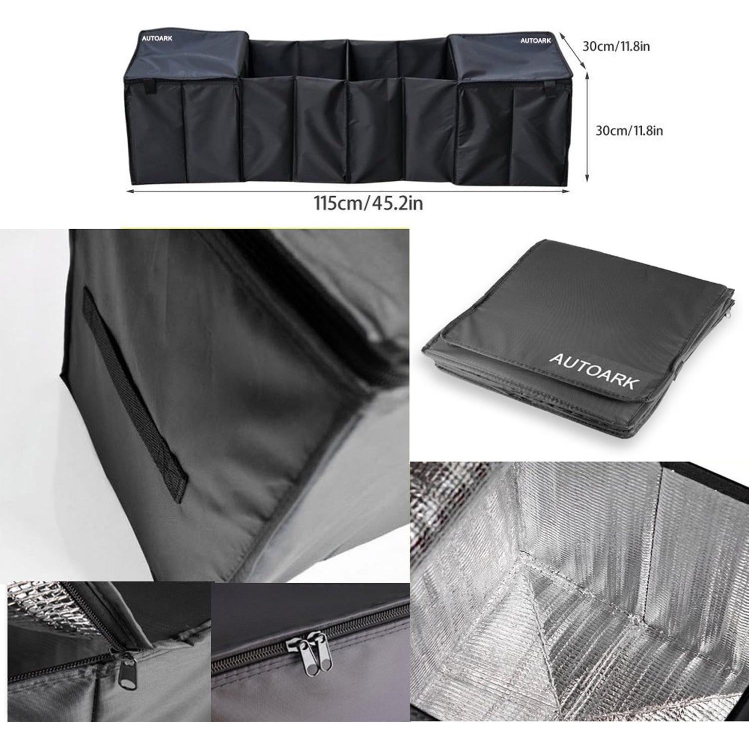 Cesta de Almacenamiento Plegable AUTOARK AK-018 Negro