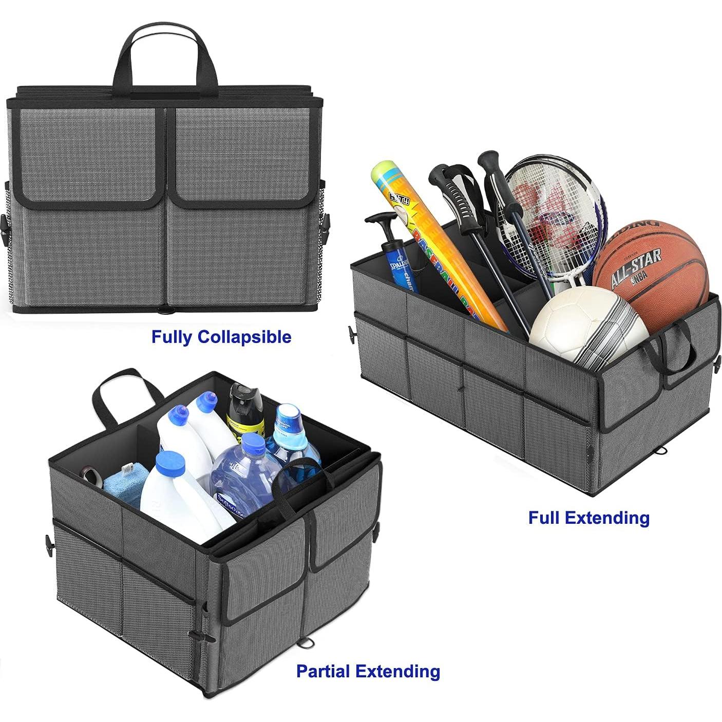 Organizador de Maletero de Coche EPAuto Plegable 3 Compartimentos