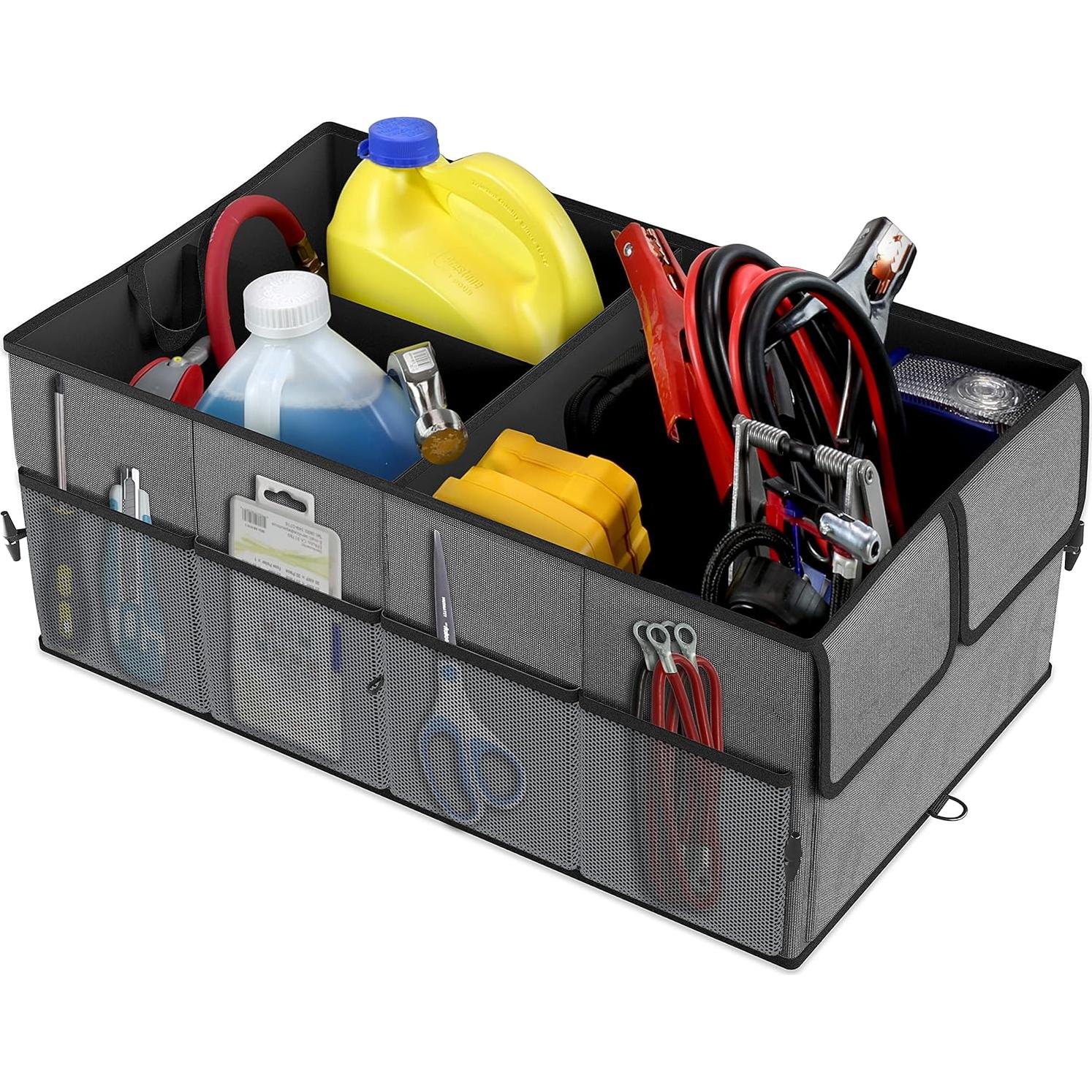 Organizador de Maletero de Coche EPAuto Plegable 3 Compartimentos