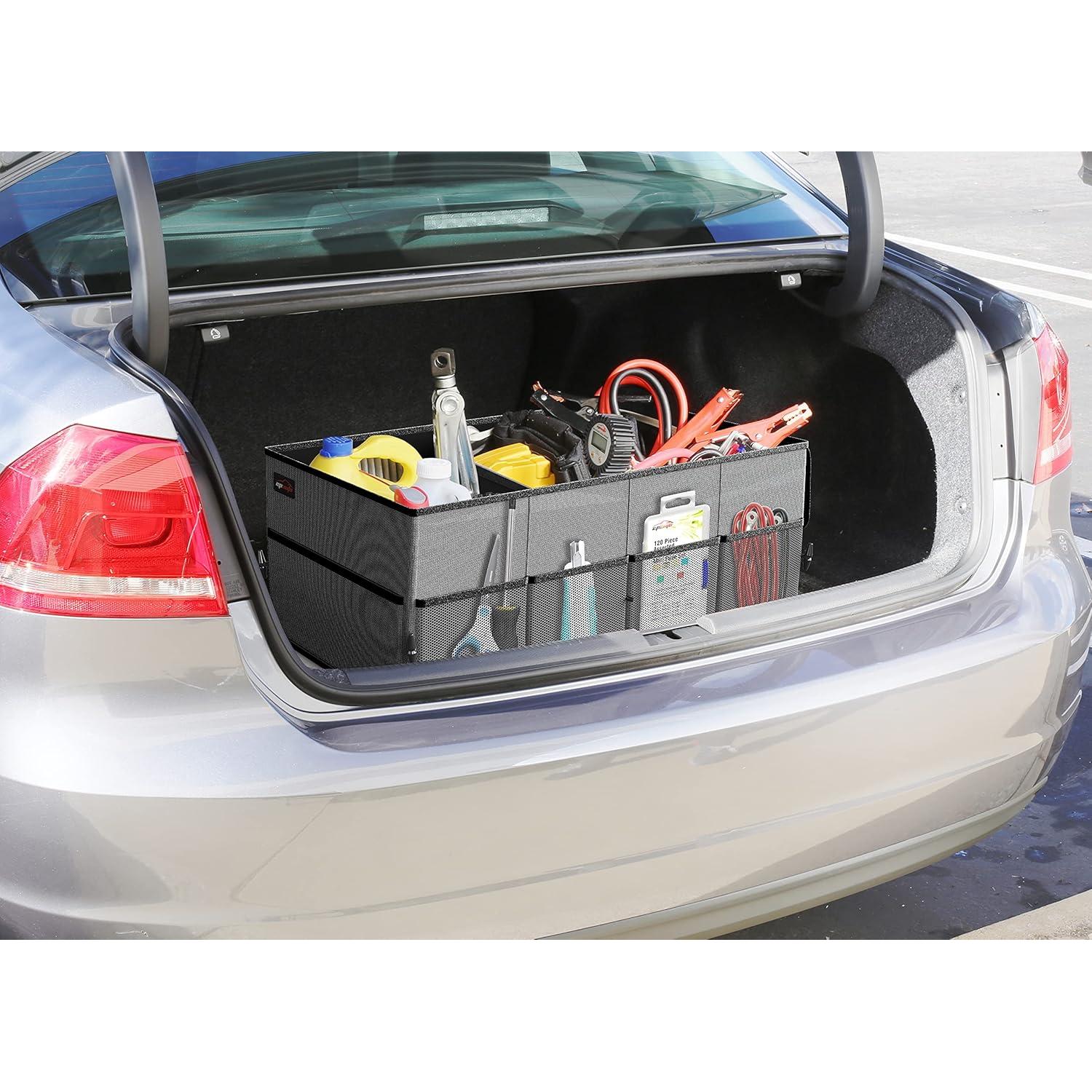 Organizador de Maletero de Coche EPAuto Plegable 3 Compartimentos