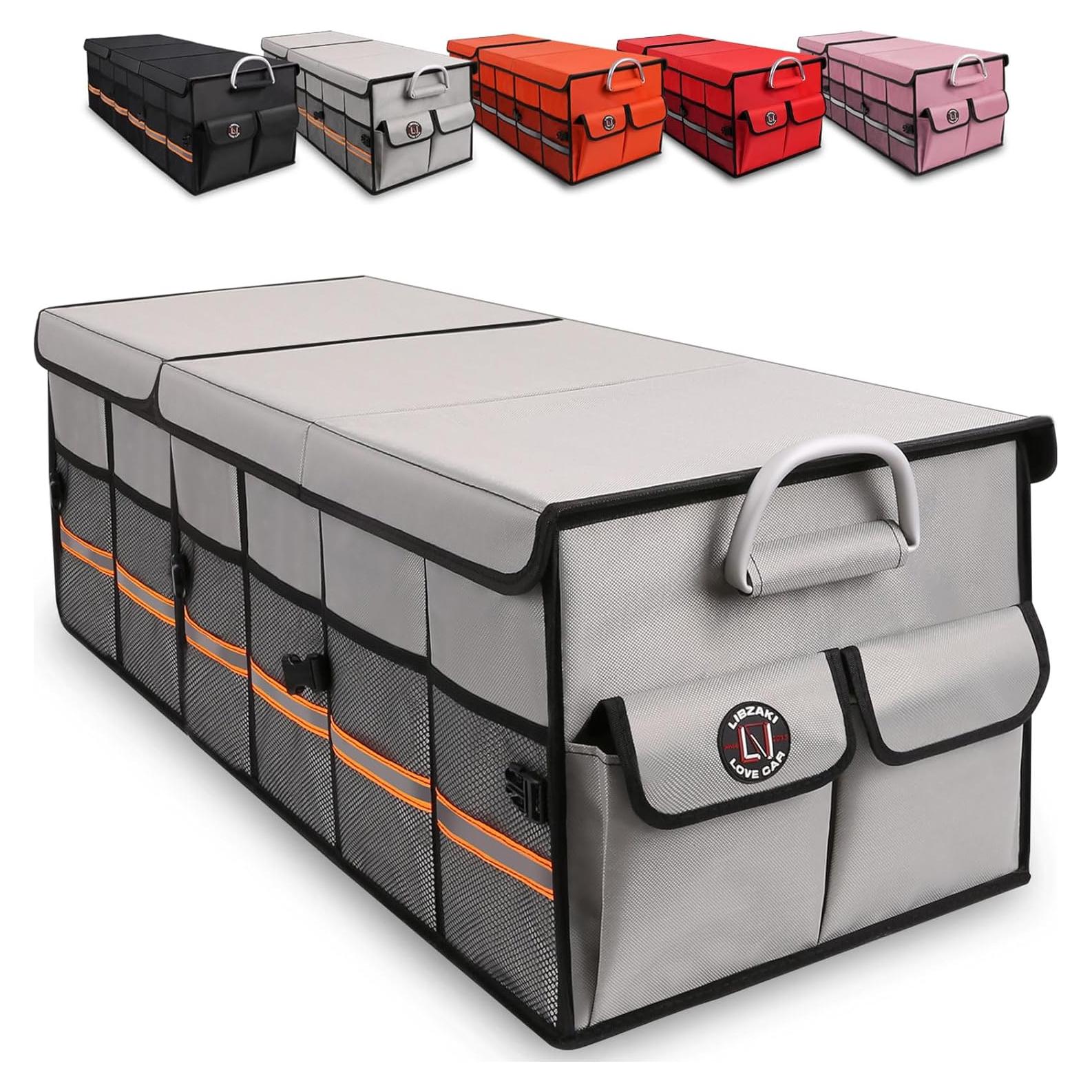 Organizador de Maletero LIBZAKI Grande Impermeable Gris