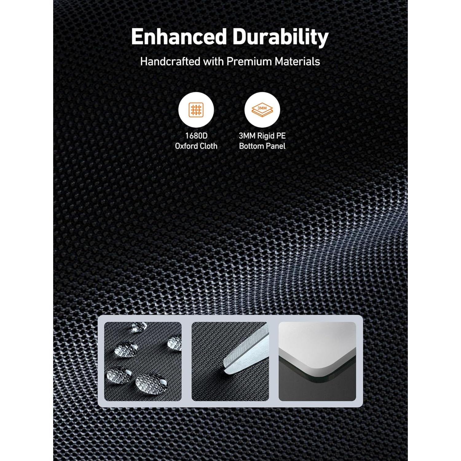 Organizador de Maletero Plegable AstroAI 110L con Bolsa Térmica