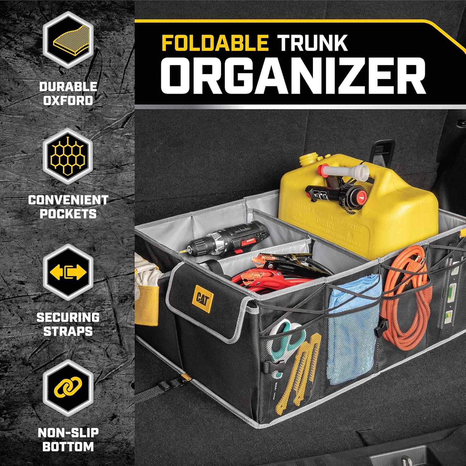 Organizador de Maletero CAT FlexTrunk Plegable 58.4x43.2x27.9cm