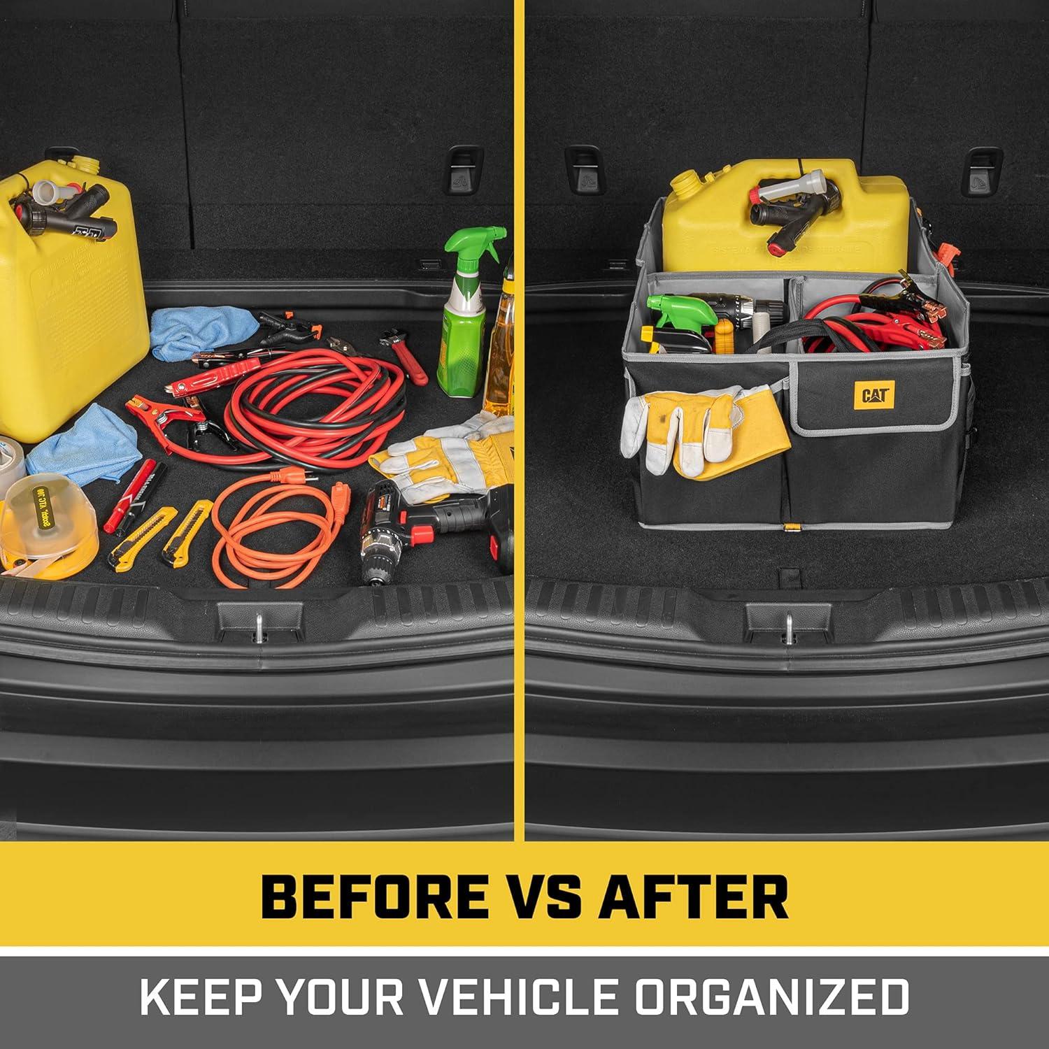 Organizador de Maletero CAT FlexTrunk Plegable 58.4x43.2x27.9cm