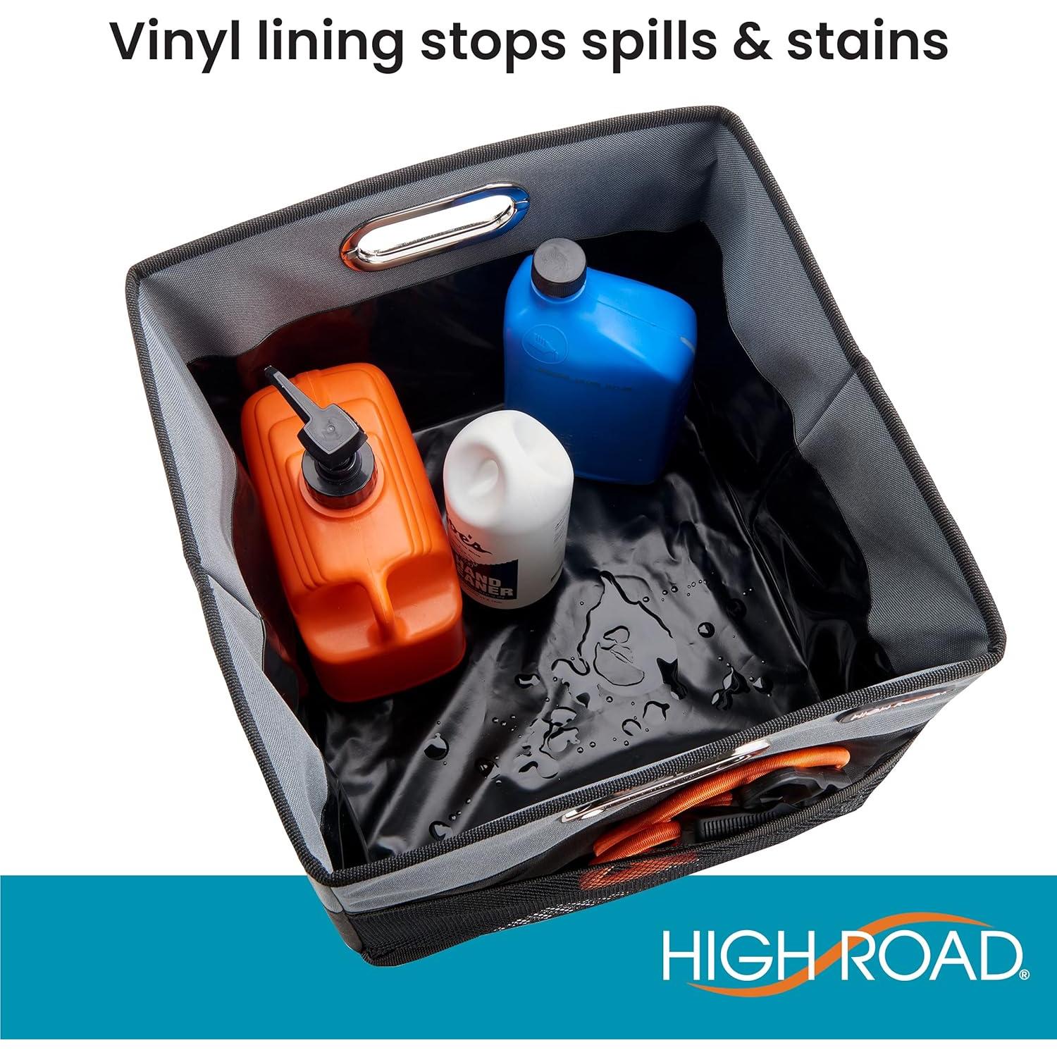 Cubo de Almacenamiento para Coche High Road - 2 Paquetes a Prueba de Fugas