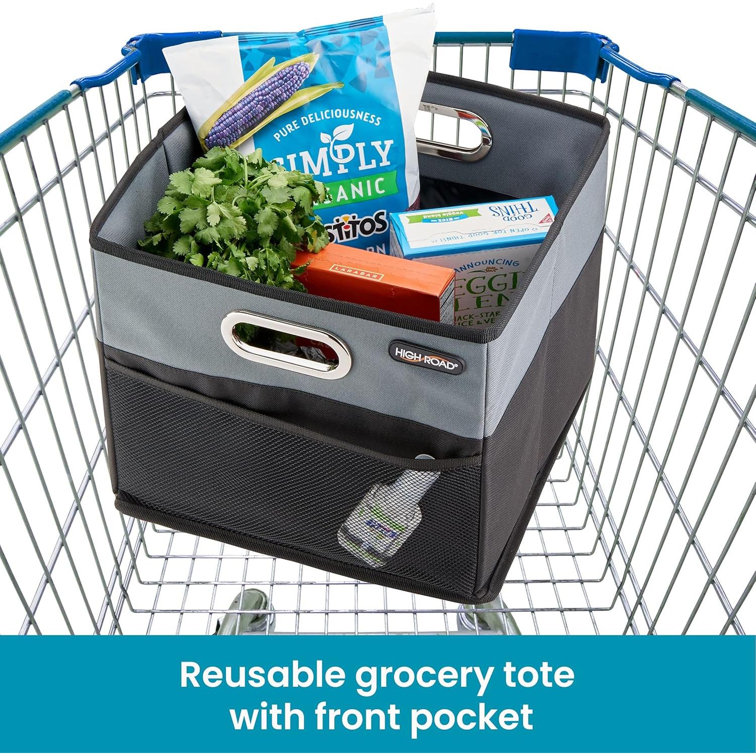 Cubo de Almacenamiento para Coche High Road - 2 Paquetes a Prueba de Fugas