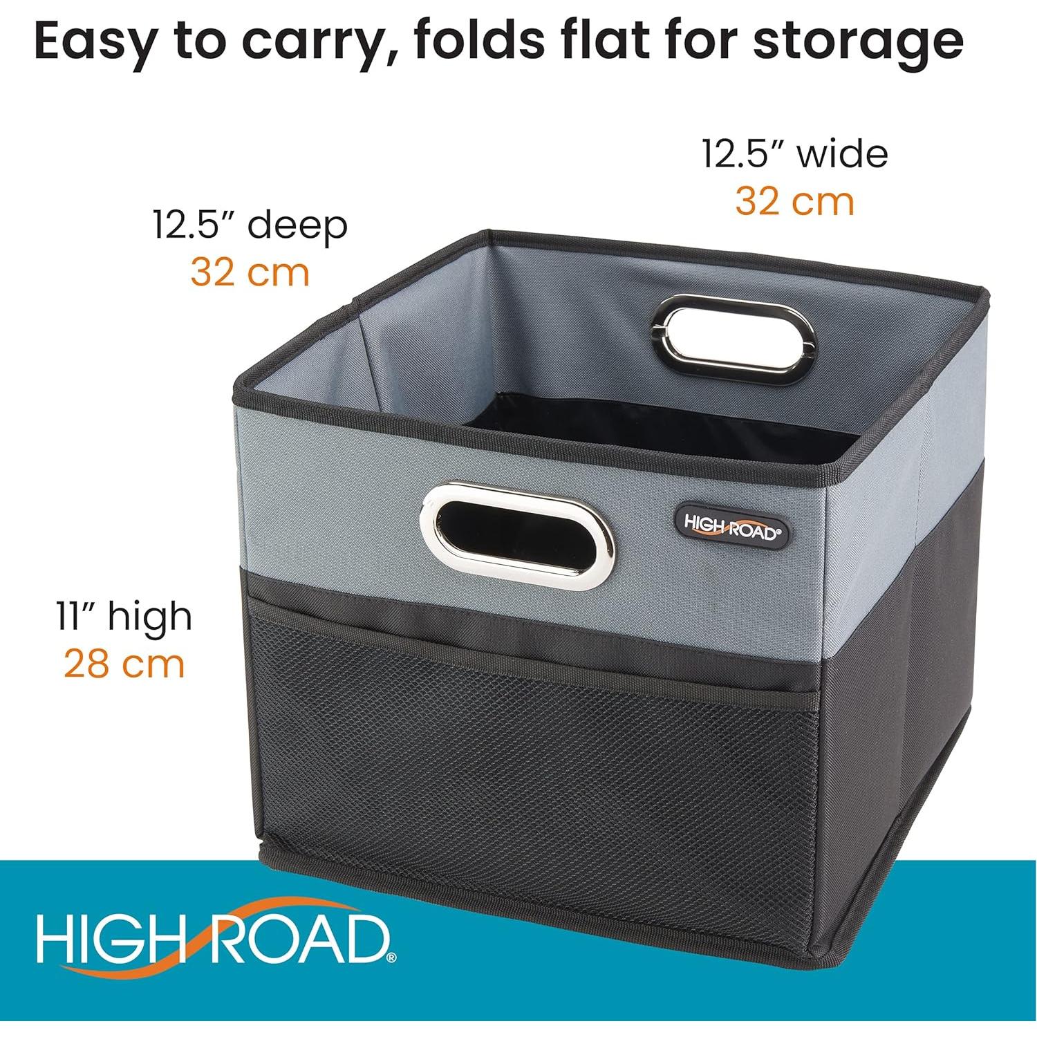 Cubo de Almacenamiento para Coche High Road - 2 Paquetes a Prueba de Fugas