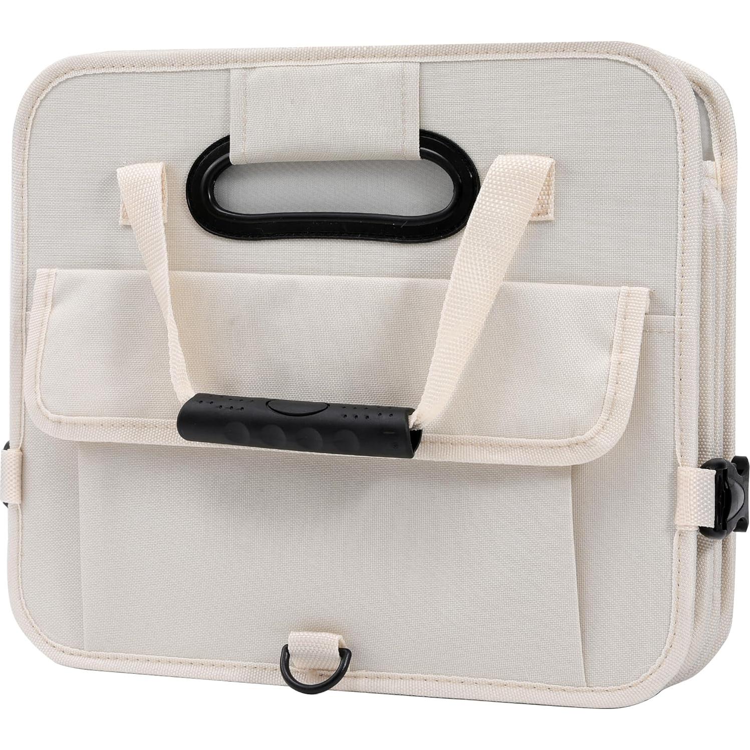 Organizador de Maletero AOKJOY XL Plegable Beige Multi Compartimentos