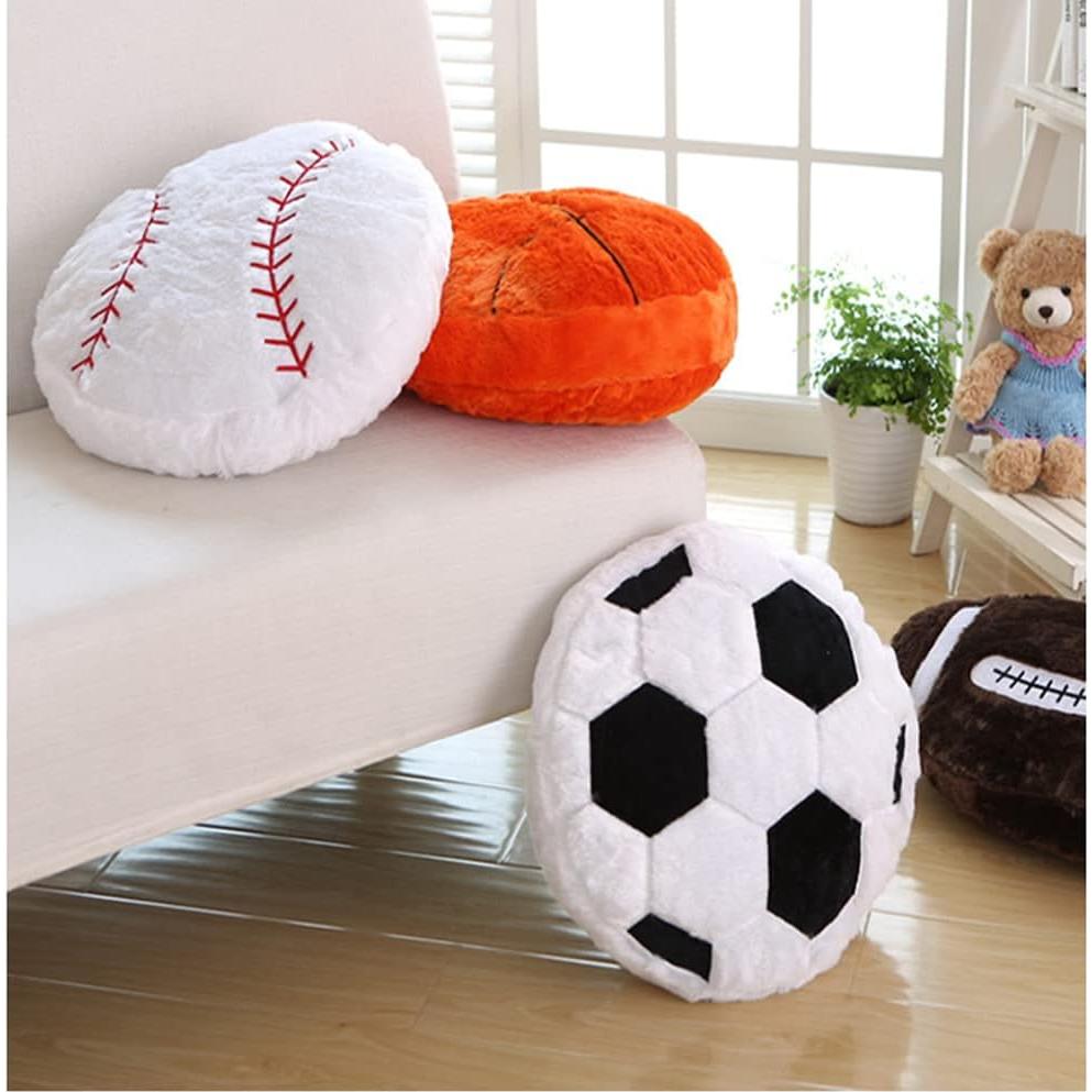 Almohada de Fútbol Suave XIZHI 44.96 cm Decorativa