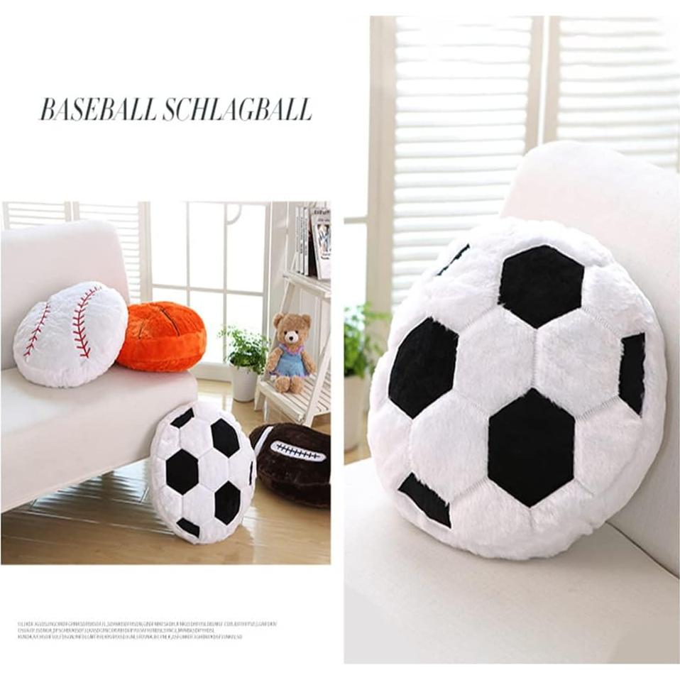 Almohada de Fútbol Suave XIZHI 44.96 cm Decorativa