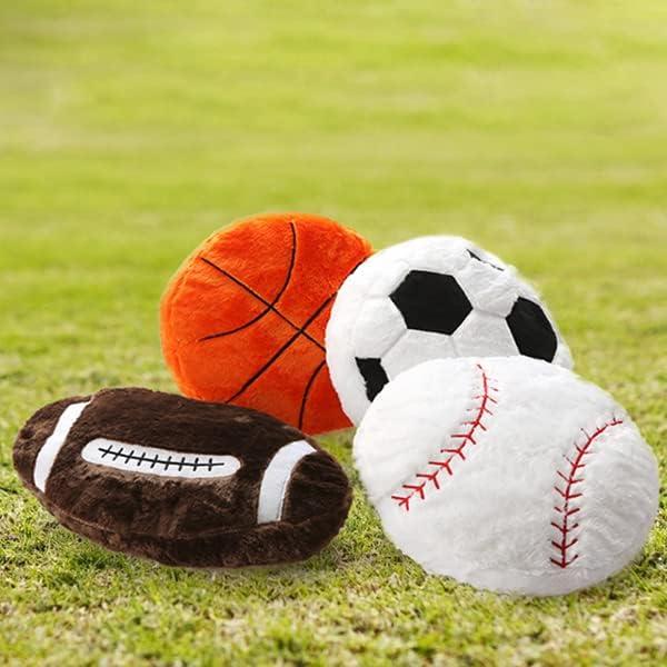 Almohada de Fútbol Suave XIZHI 44.96 cm Decorativa