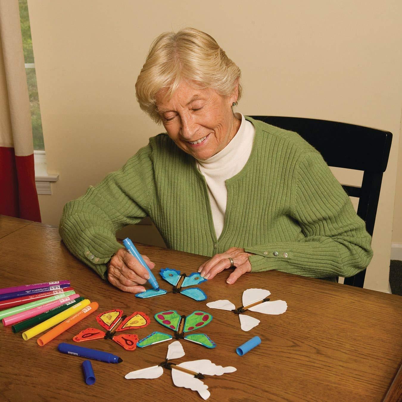 Mariposas Mágicas S&S Worldwide - Paquete de 24 - 11 cm