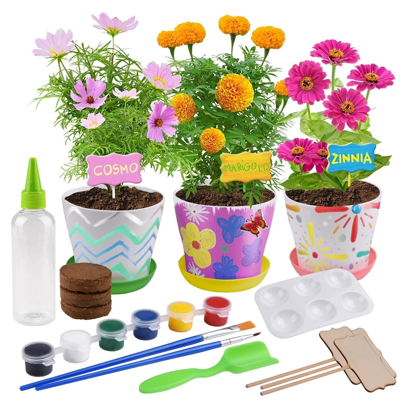 Kit de Jardinería para Niños Beinhome - Manualidades y Pintura