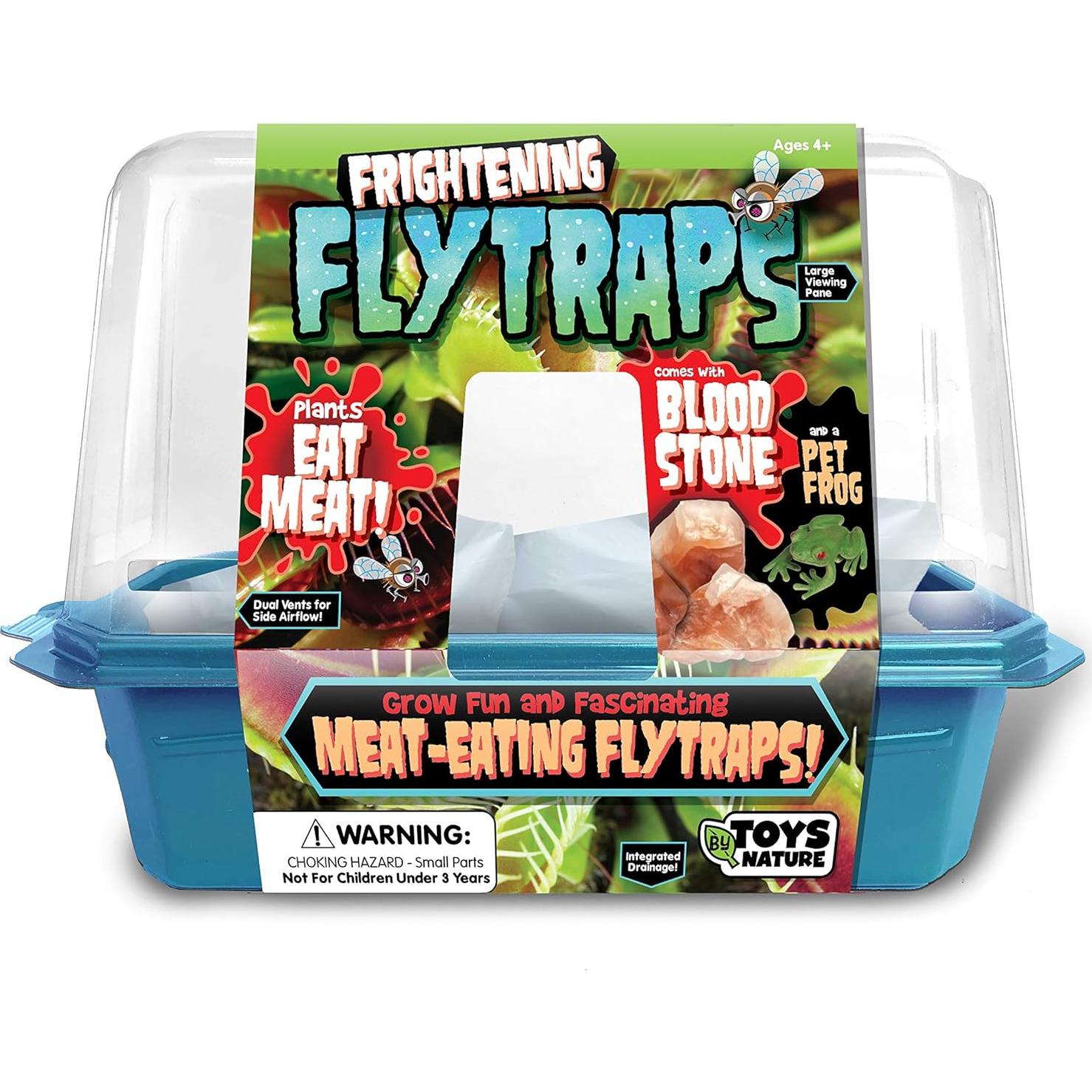 Kits de Terrario Atrapamoscas Aterradores Toys By Nature - Cultiva Plantas Carnívoras