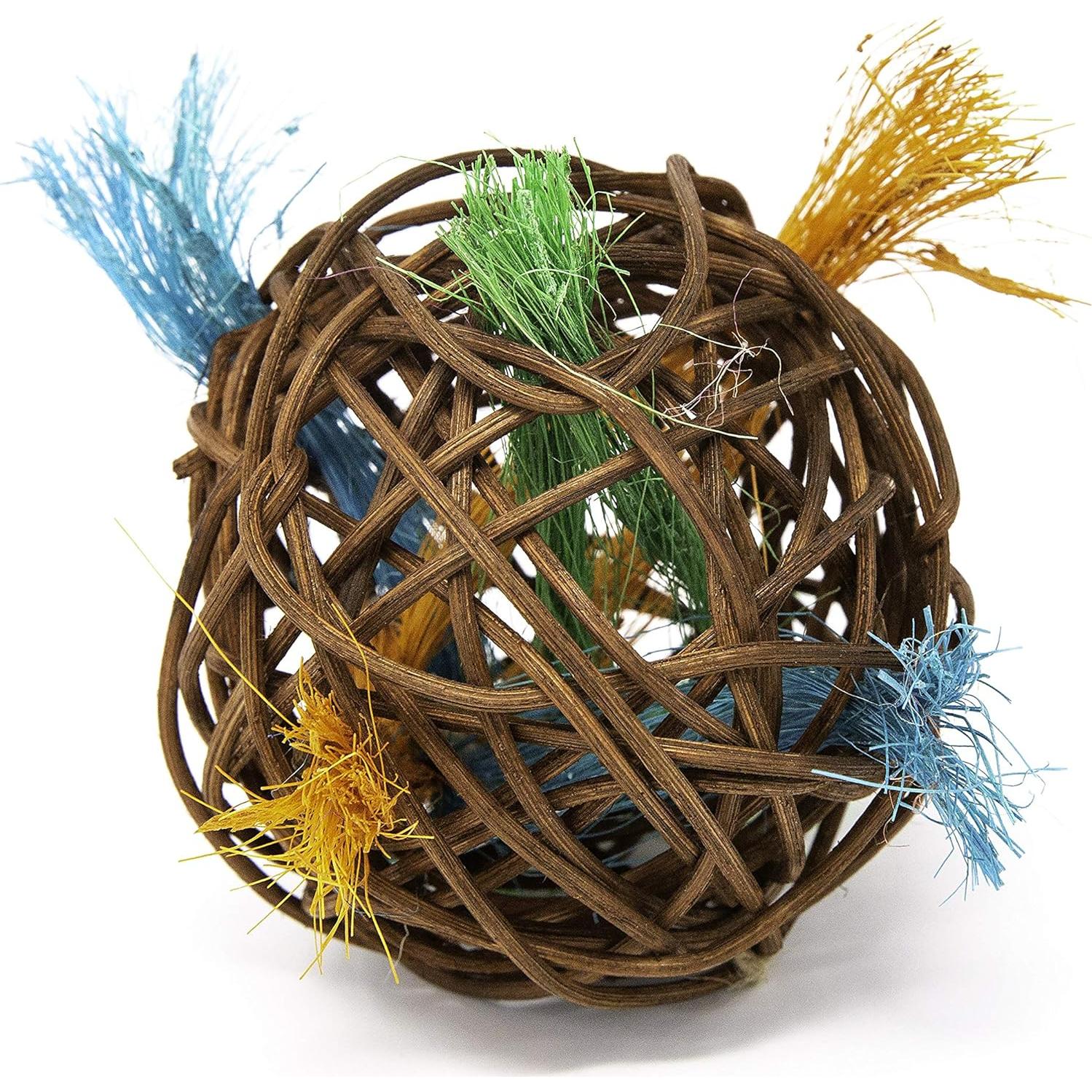 Juguete Enriquecido para Conejos Oxbow Bola Loca 11.4cm