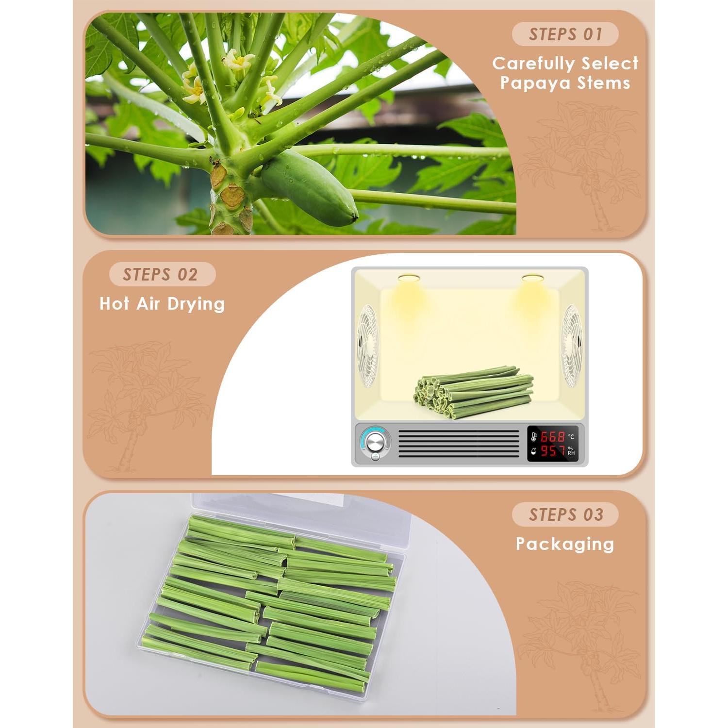 Bissap Palitos de Masticar Naturales para Mascotas 25 PCS