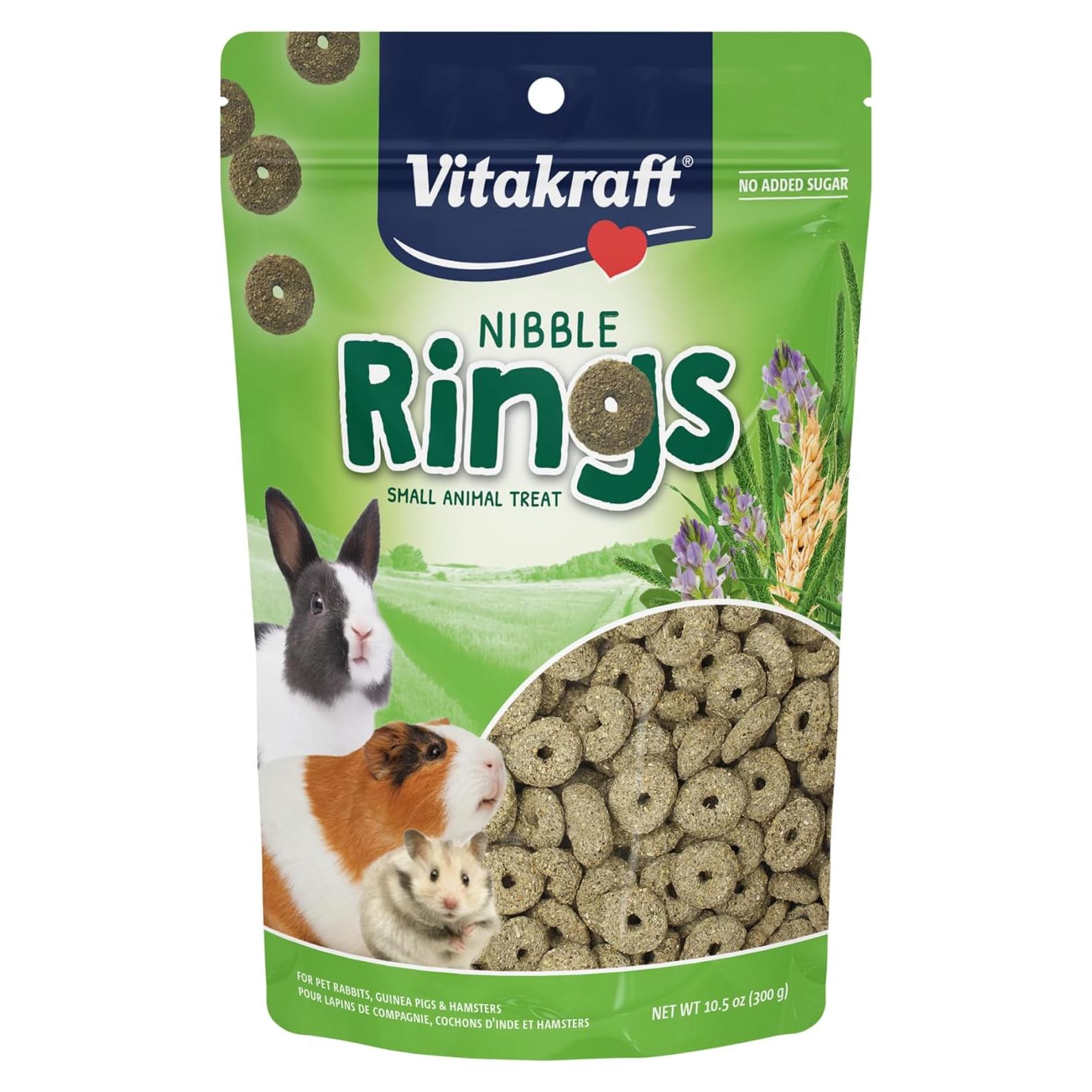 Golosinas Crujientes Vitakraft Nibble Rings 300 Unidades