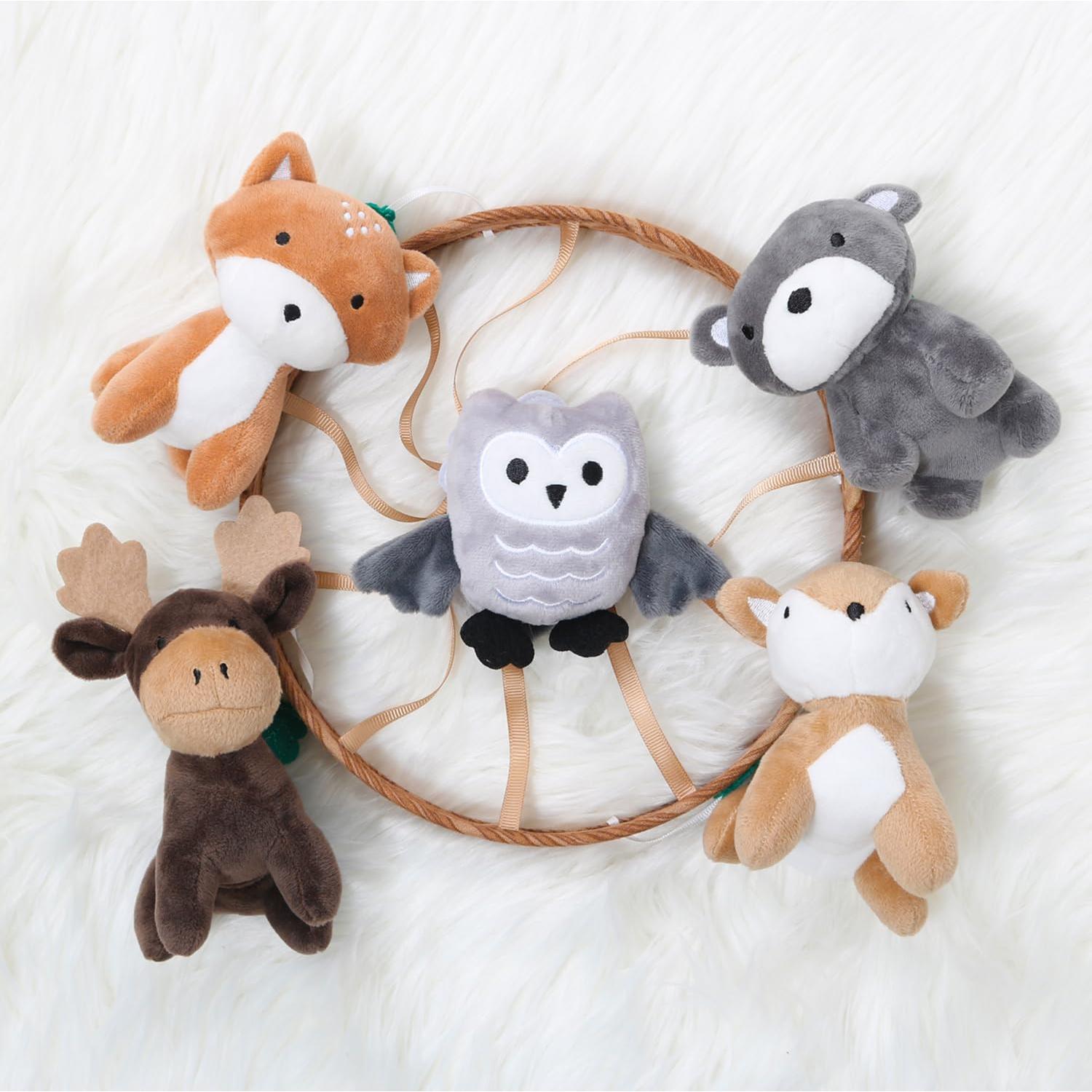 Móvil de Cuna Musical The Peanutshell - 12 Canciones, Madera