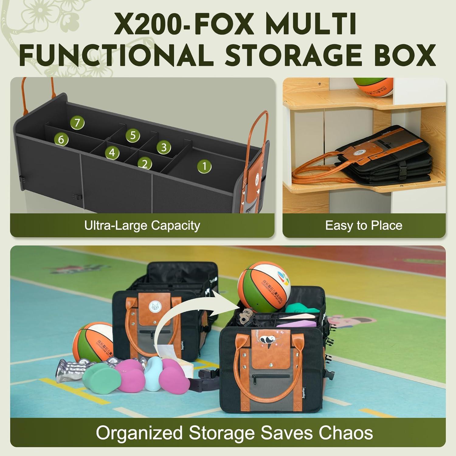 Organizador de Maletero SugarFox 95L Plegable Impermeable