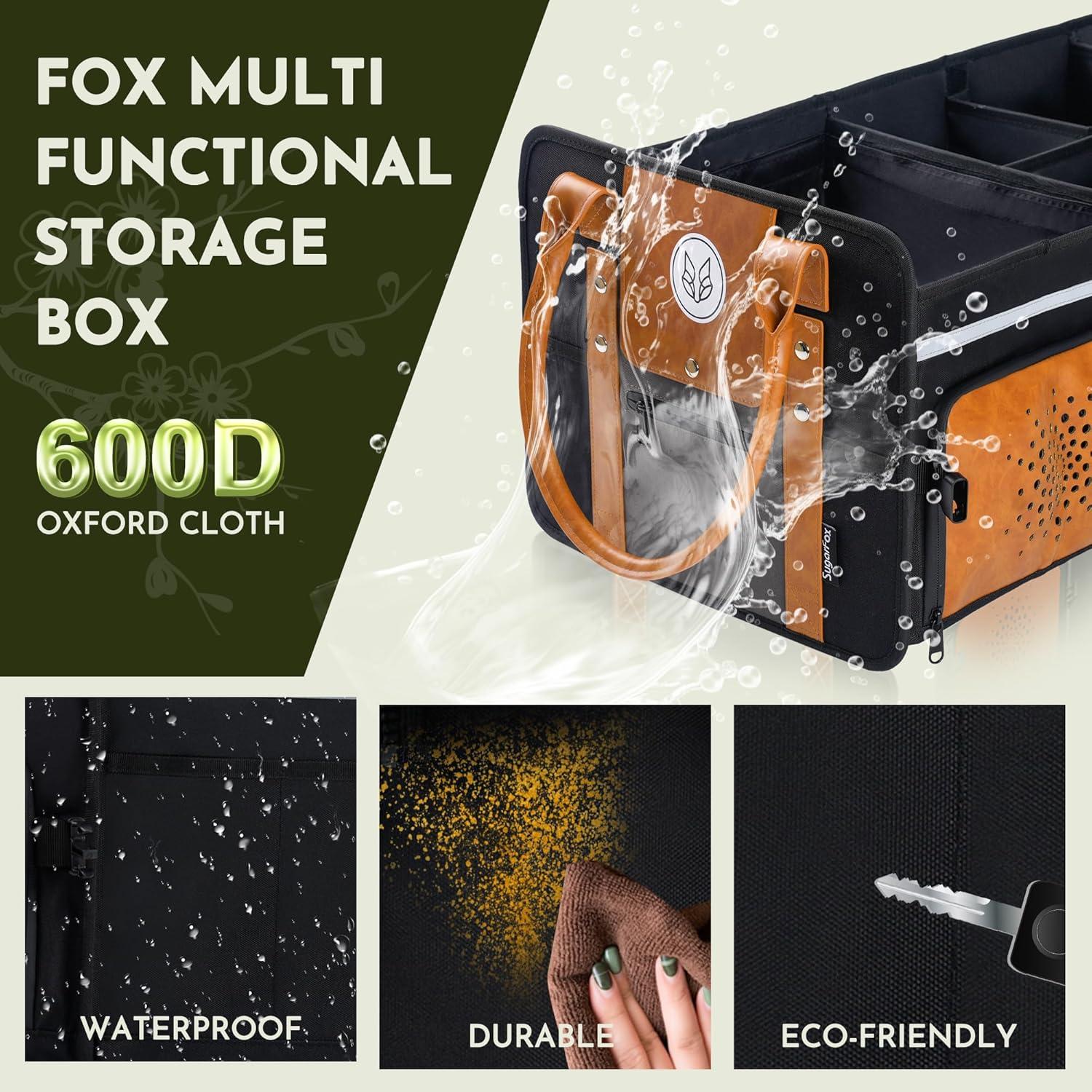 Organizador de Maletero SugarFox 95L Plegable Impermeable
