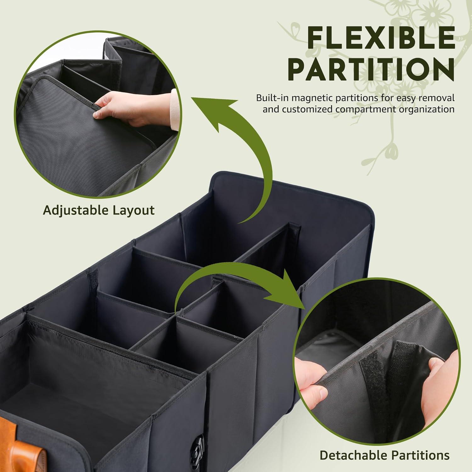Organizador de Maletero SugarFox 95L Plegable Impermeable