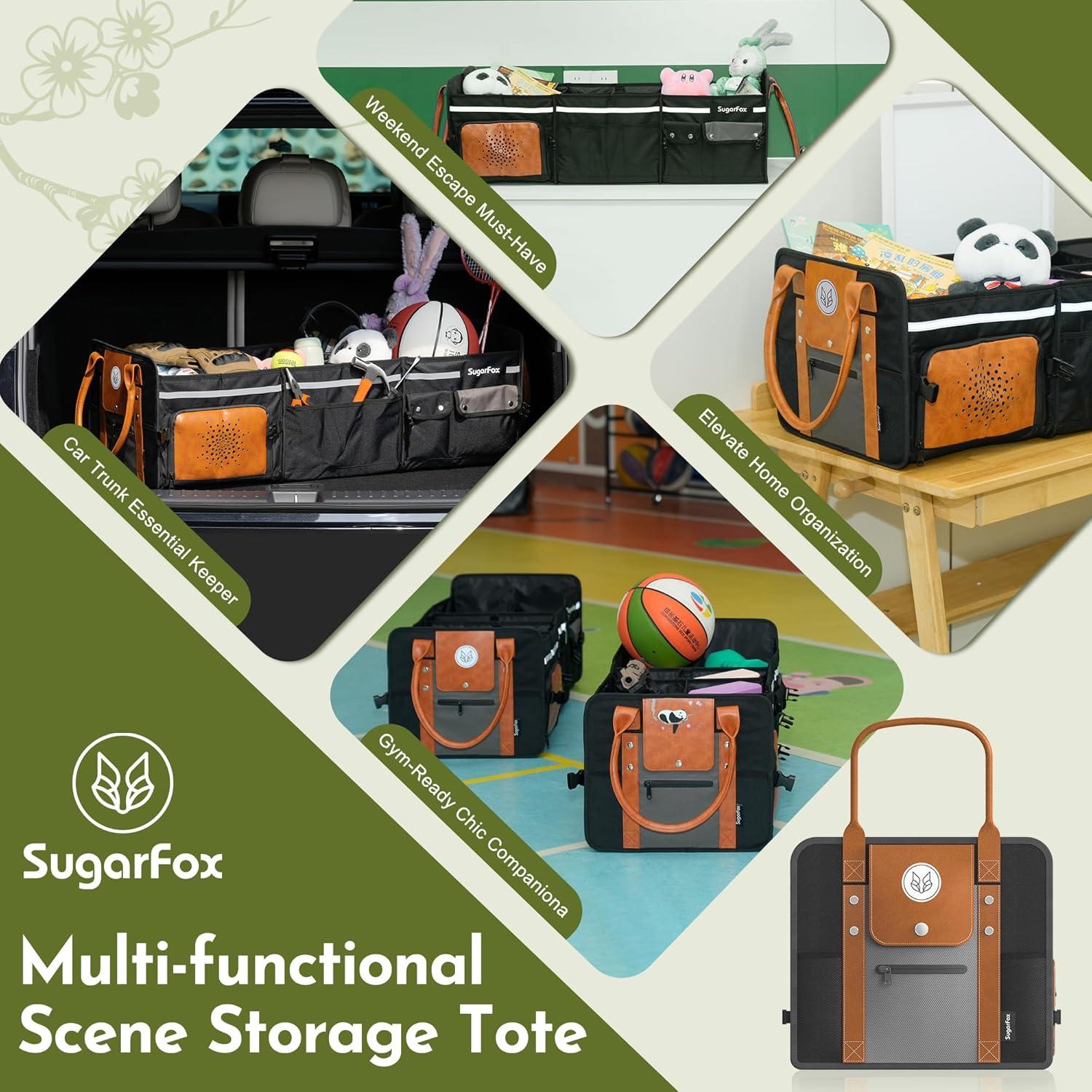 Organizador de Maletero SugarFox 95L Plegable Impermeable
