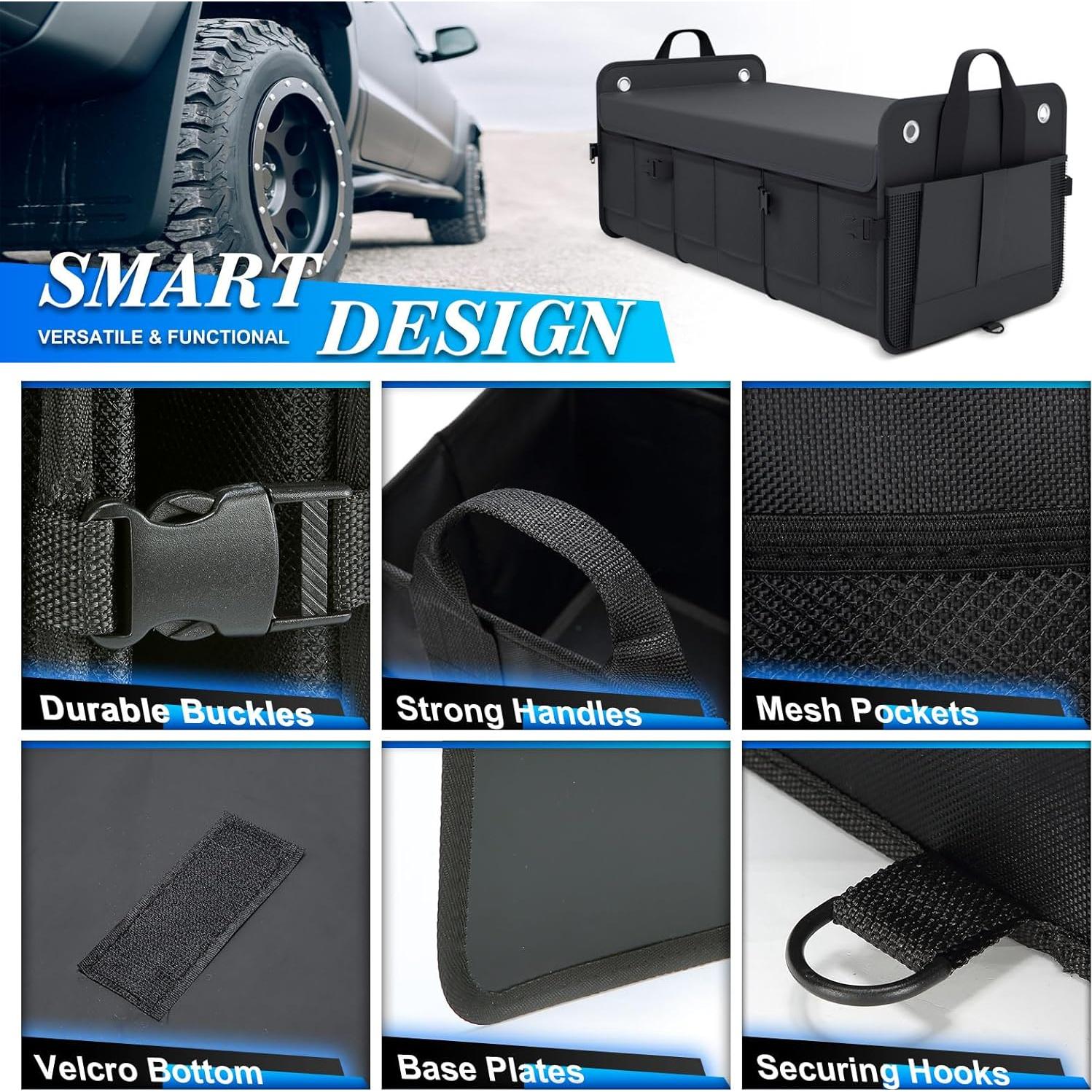 Organizador de Maletero K KNODEL Plegable 90L Negro