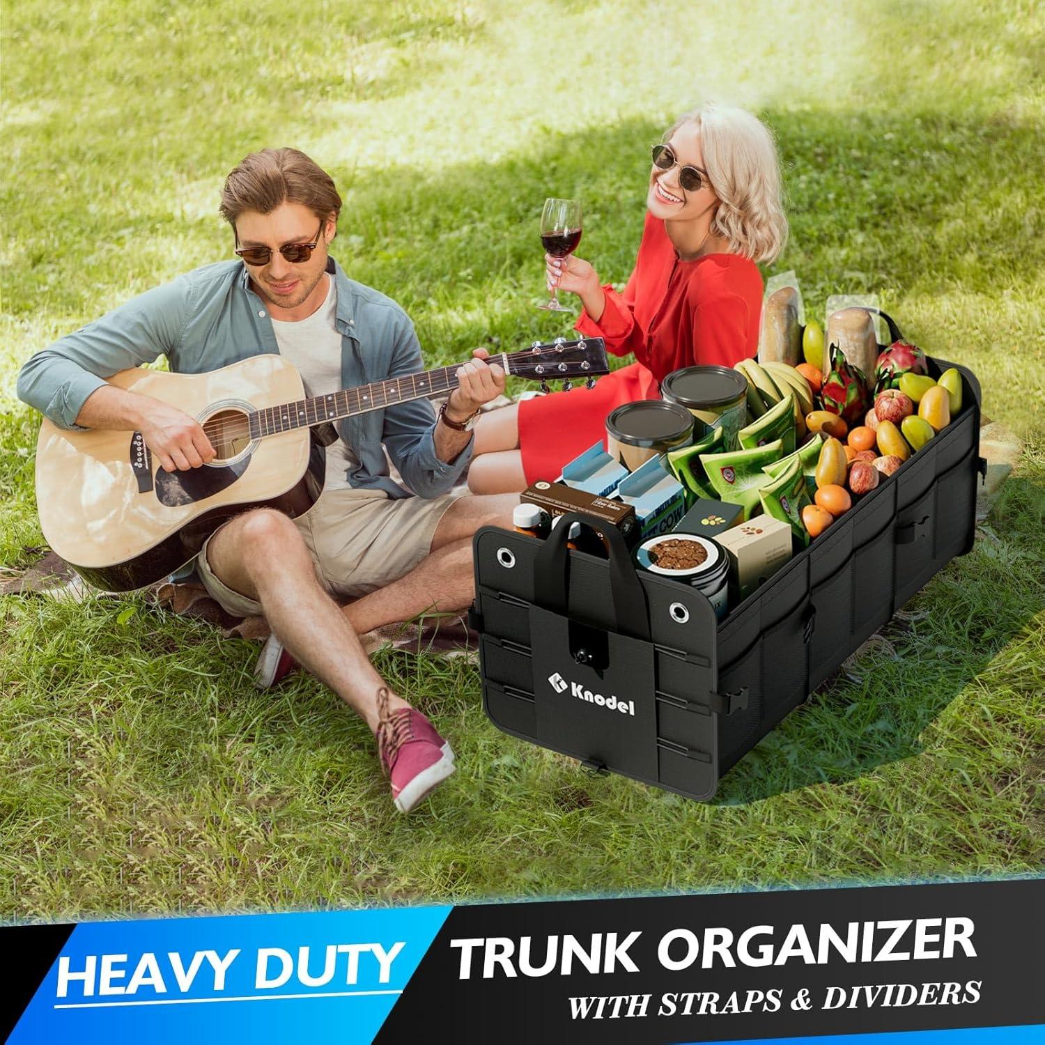 Organizador de Maletero K KNODEL Plegable 90L Negro