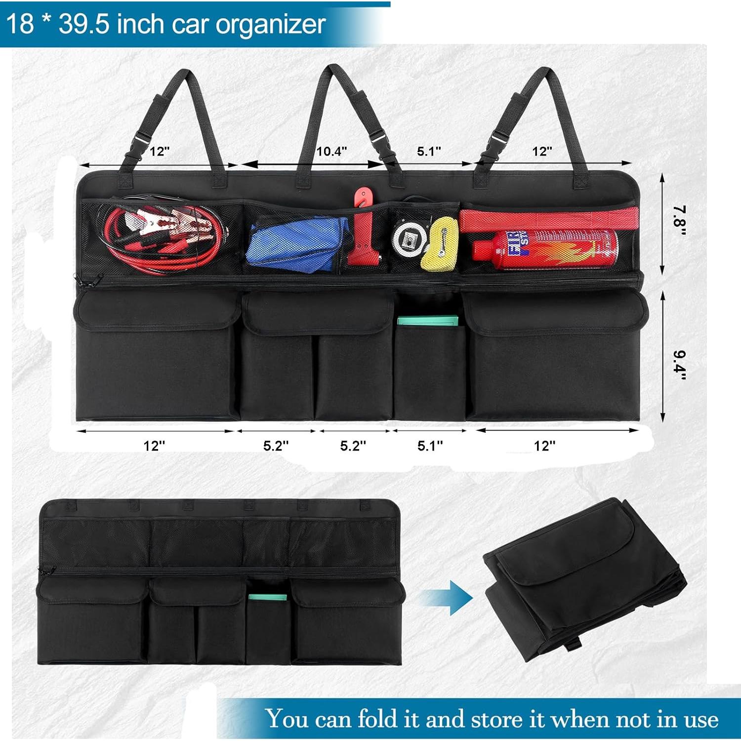 Organizador de Maletero Colgante VAKEEN VK-99 100 cm Plegable