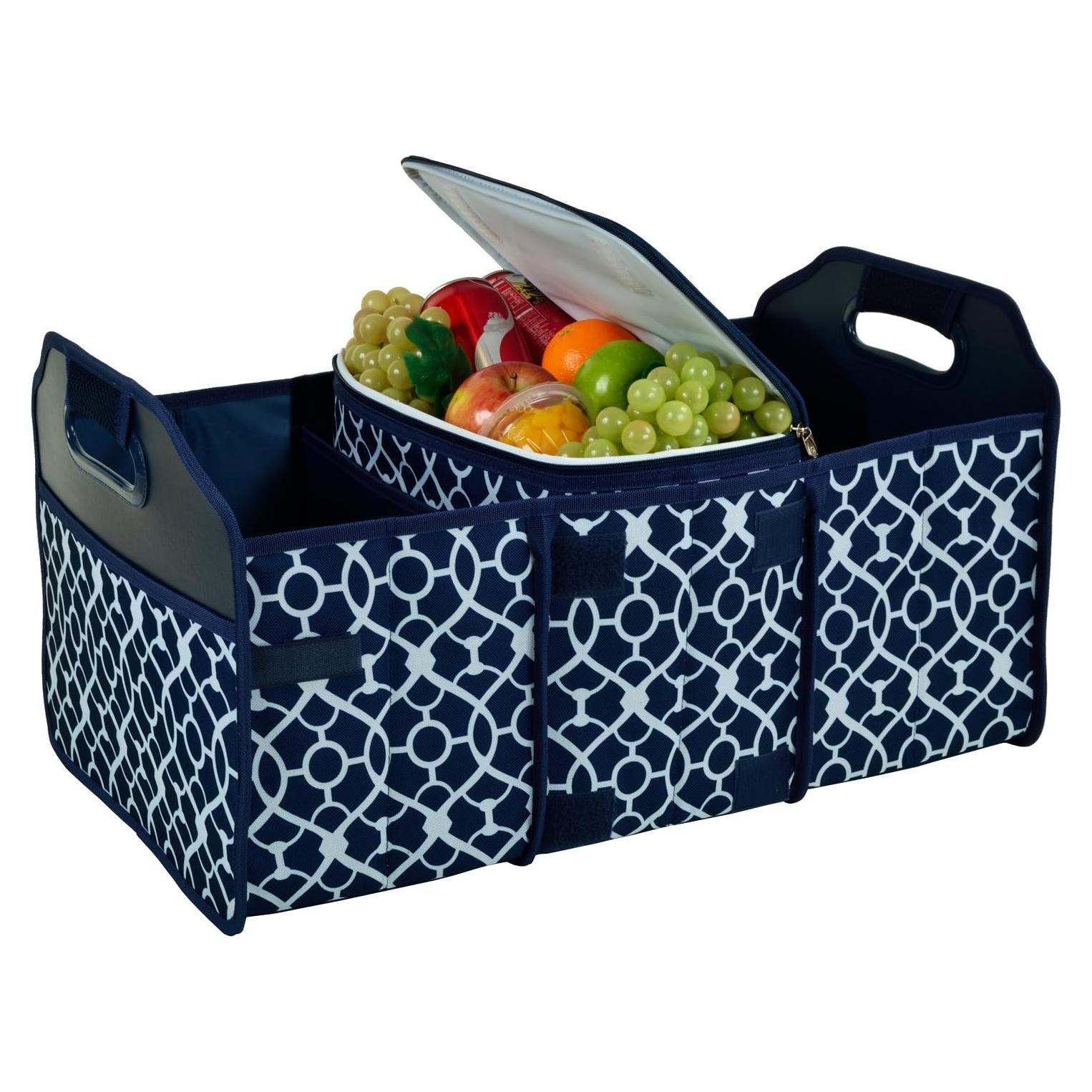 Organizador de Maletero Plegable Picnic en Ascot 3 Secciones