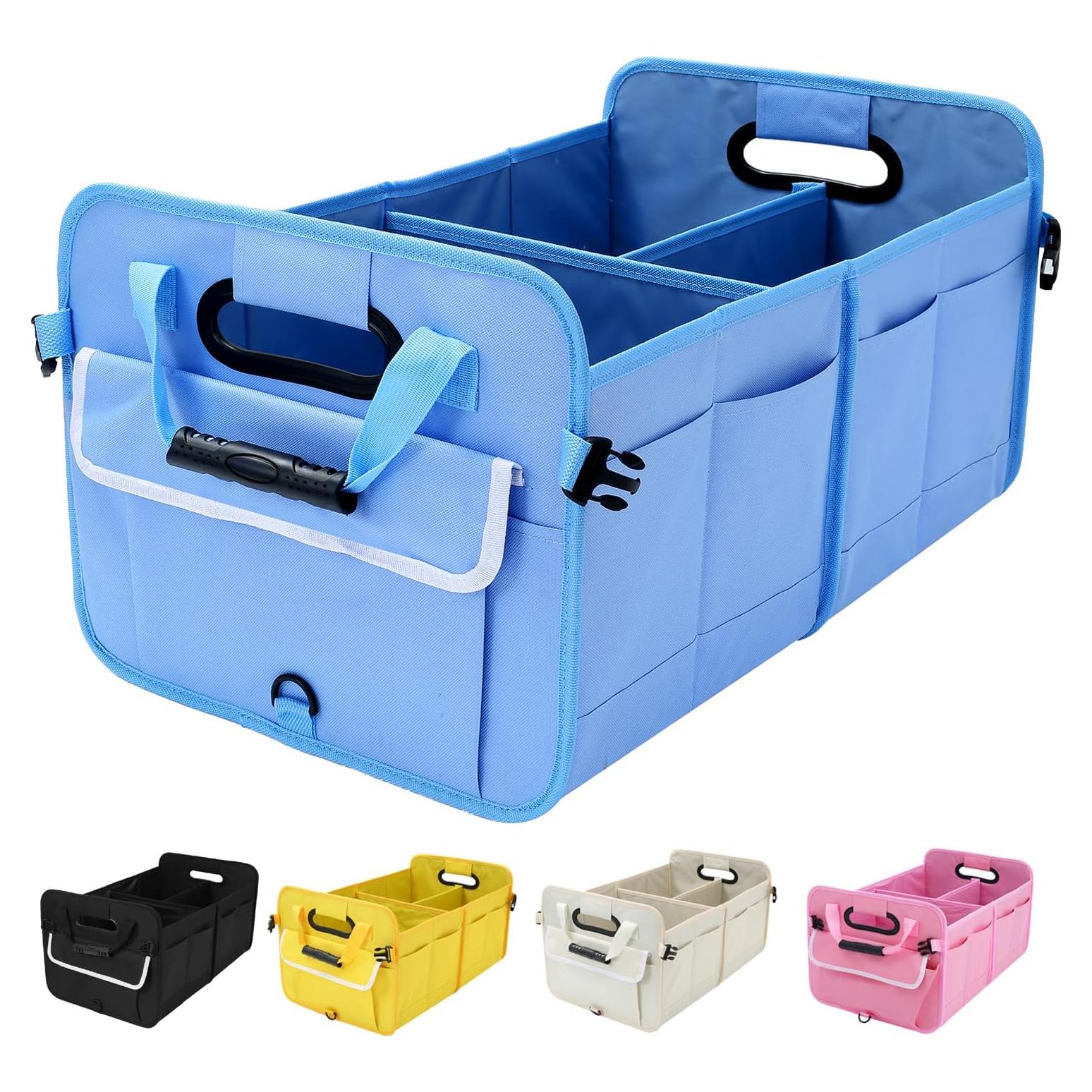 Organizador de Maletero Plegable Zhiyanz 72L Azul Impermeable