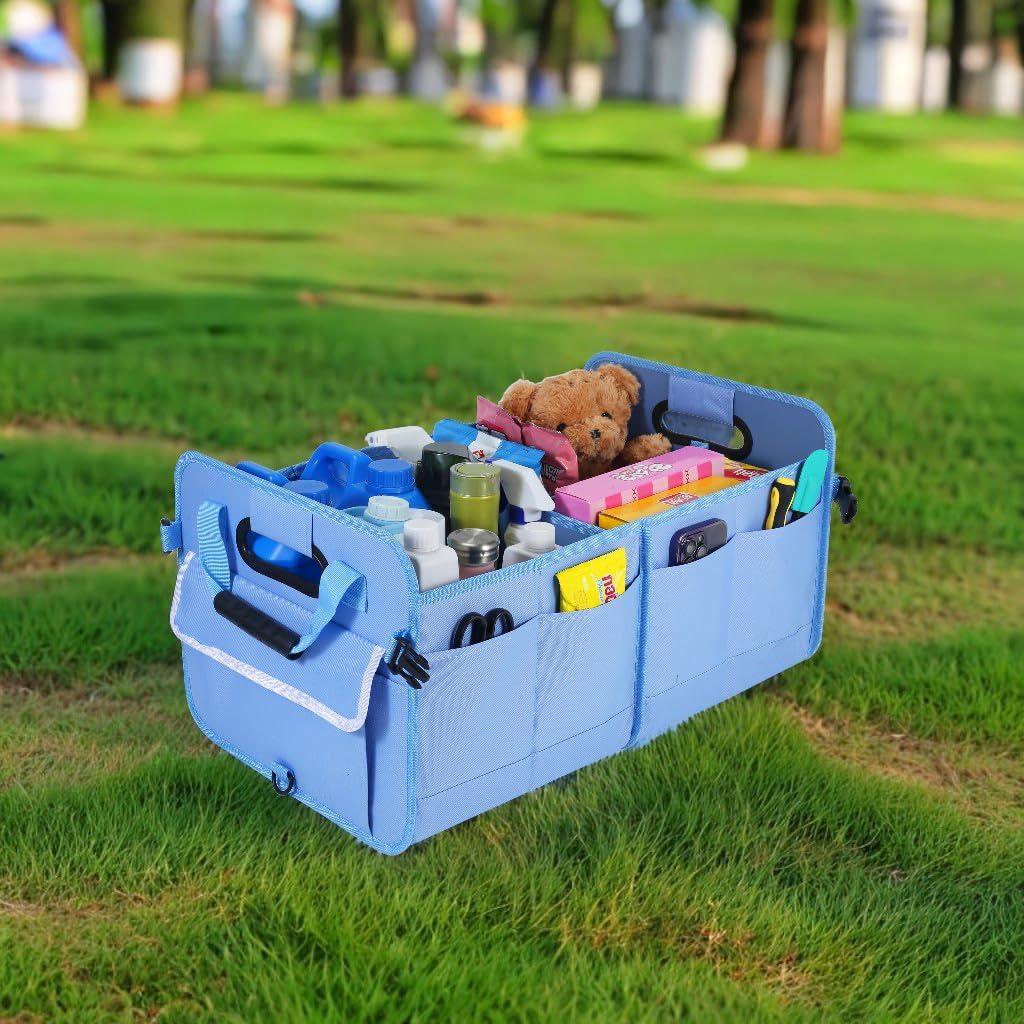 Organizador de Maletero Plegable Zhiyanz 72L Azul Impermeable