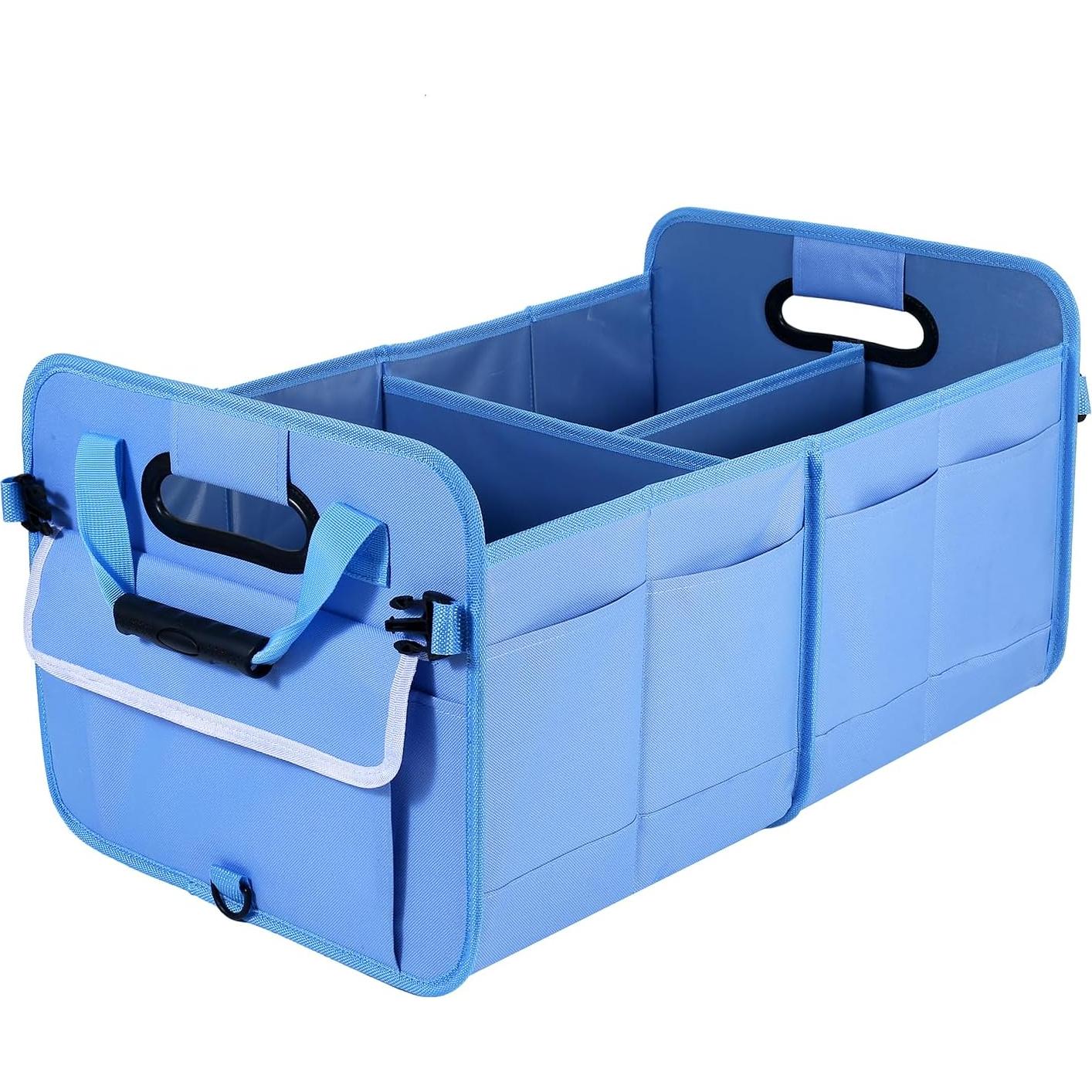 Organizador de Maletero Plegable Zhiyanz 72L Azul Impermeable