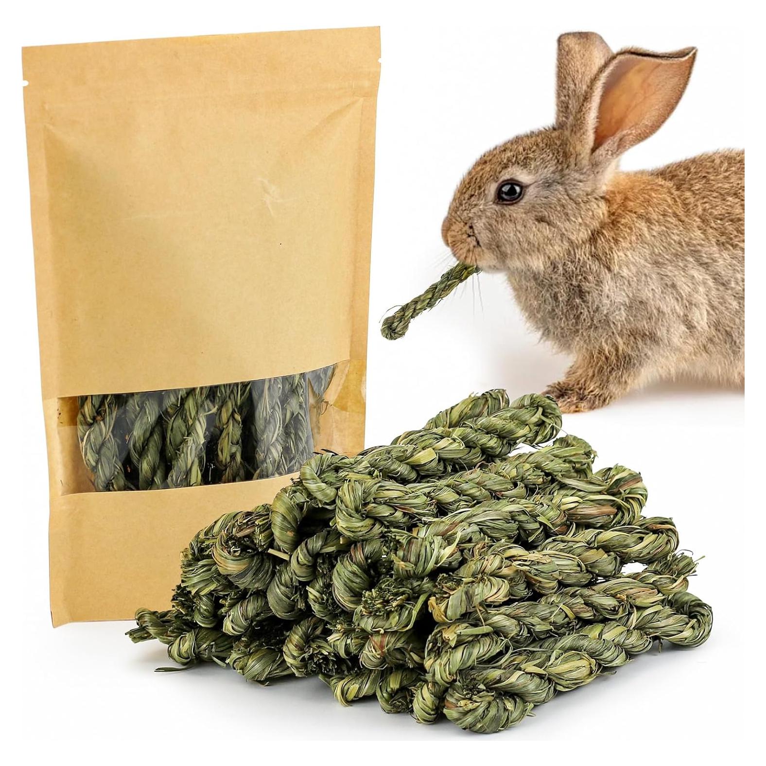 25 Palos de Heno Timothy para Conejos y Roedores - Matafat