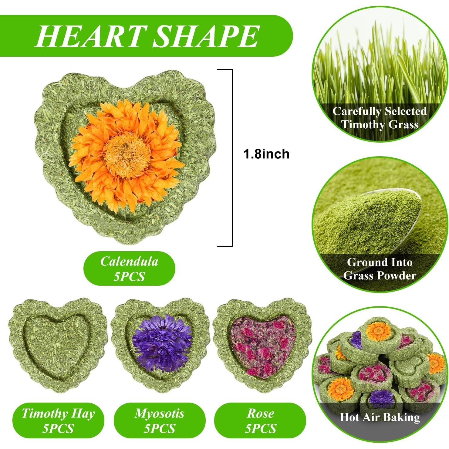 20 Juguetes Masticar Conejo SYWHXY - Heno Timothy Orgánico