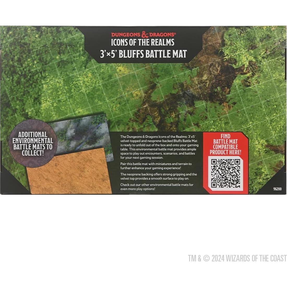 Alfombrilla de Batalla WizKids D&D Llanuras 0.91m x 1.52m