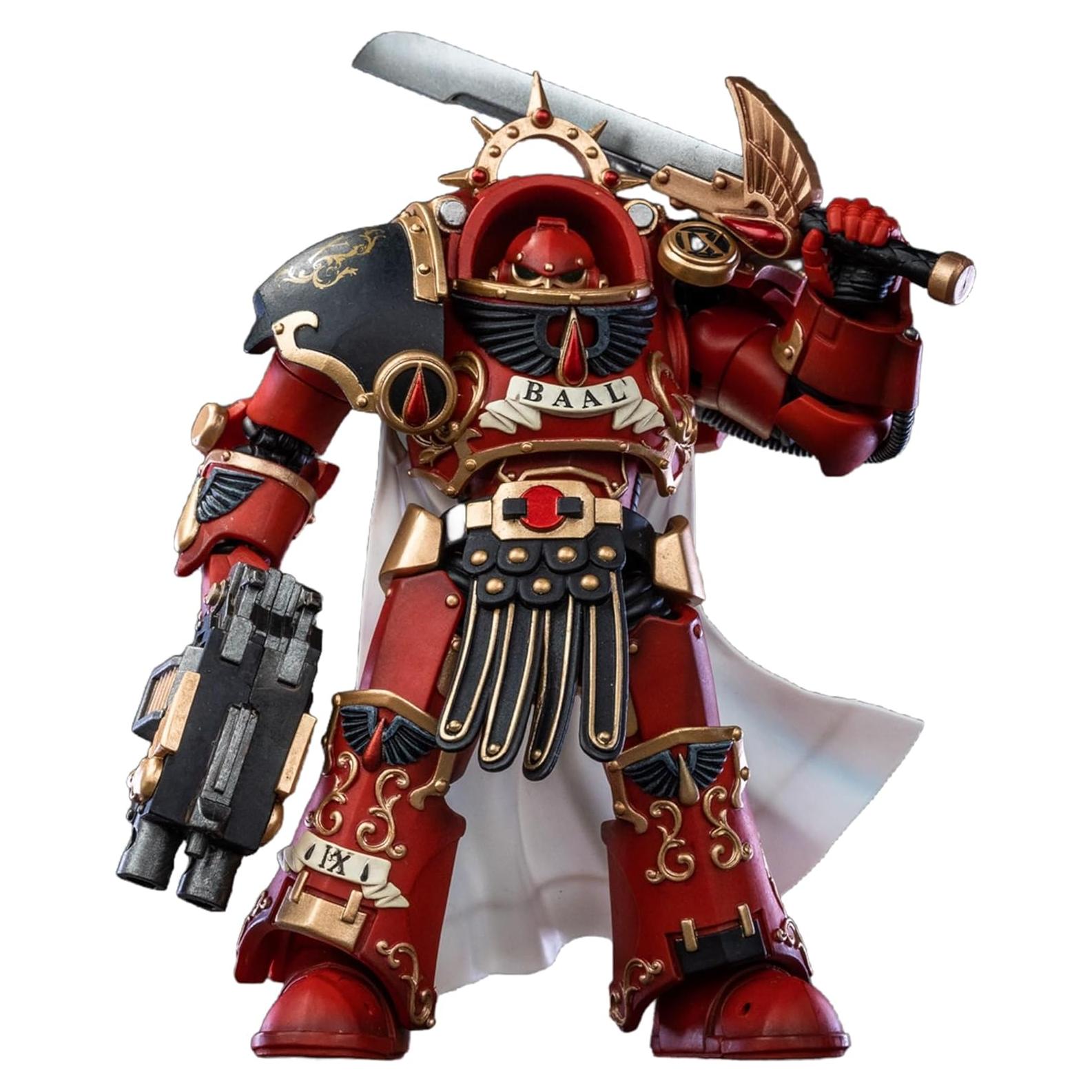 Figura de Acción JOYTOY 1/18 Warhammer Praetor Ángeles Sangrientos