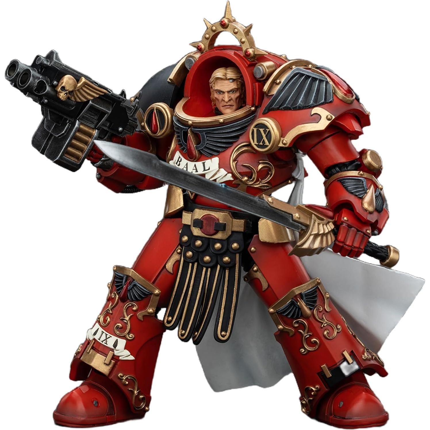 Figura de Acción JOYTOY 1/18 Warhammer Praetor Ángeles Sangrientos