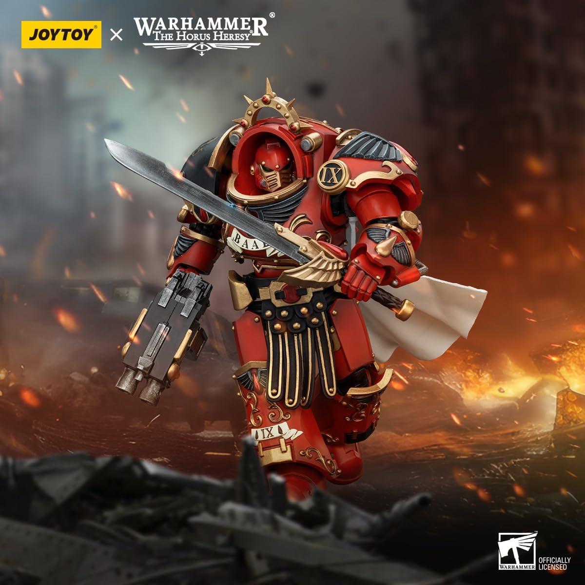 Figura de Acción JOYTOY 1/18 Warhammer Praetor Ángeles Sangrientos